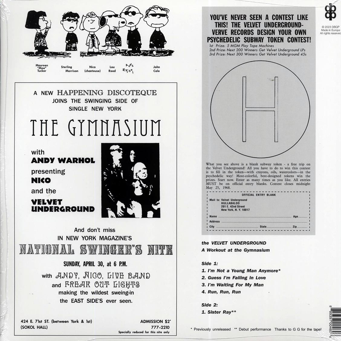 The Velvet Underground - Live At The Gymnasium: New York 1967