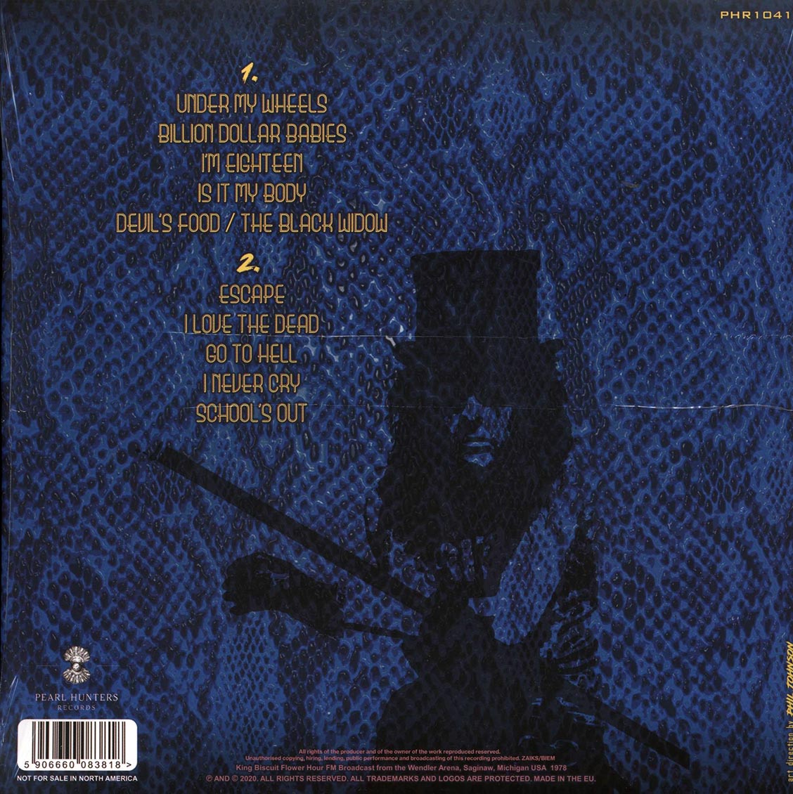Alice Cooper - Billion Dollar Nightmare (colored vinyl)