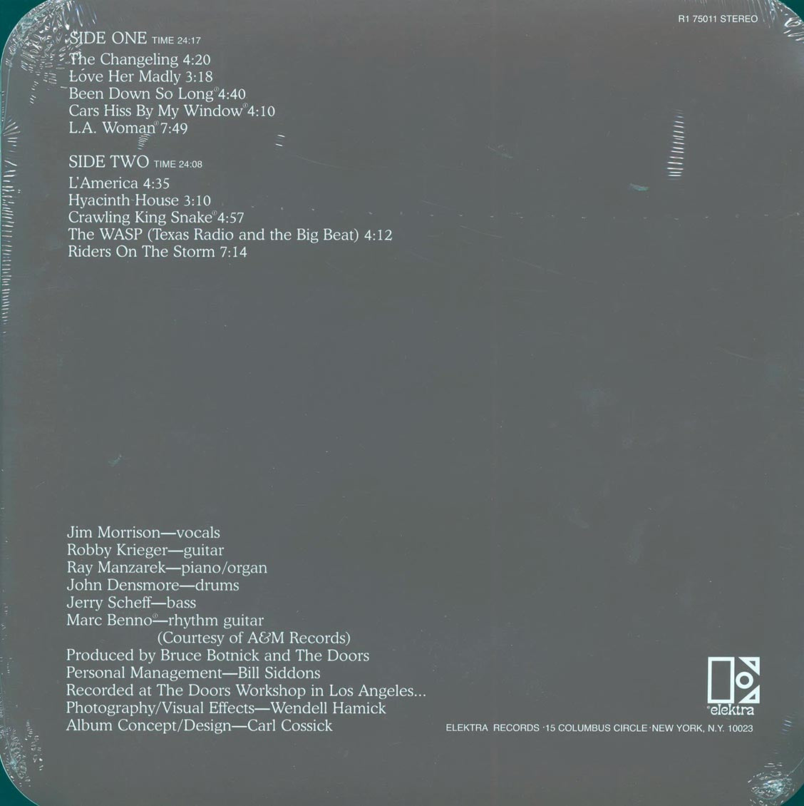 The Doors - LA Woman (50th Anniv. Ed.) (die-cut jacket) (stereo) (180g) (radius corners)
