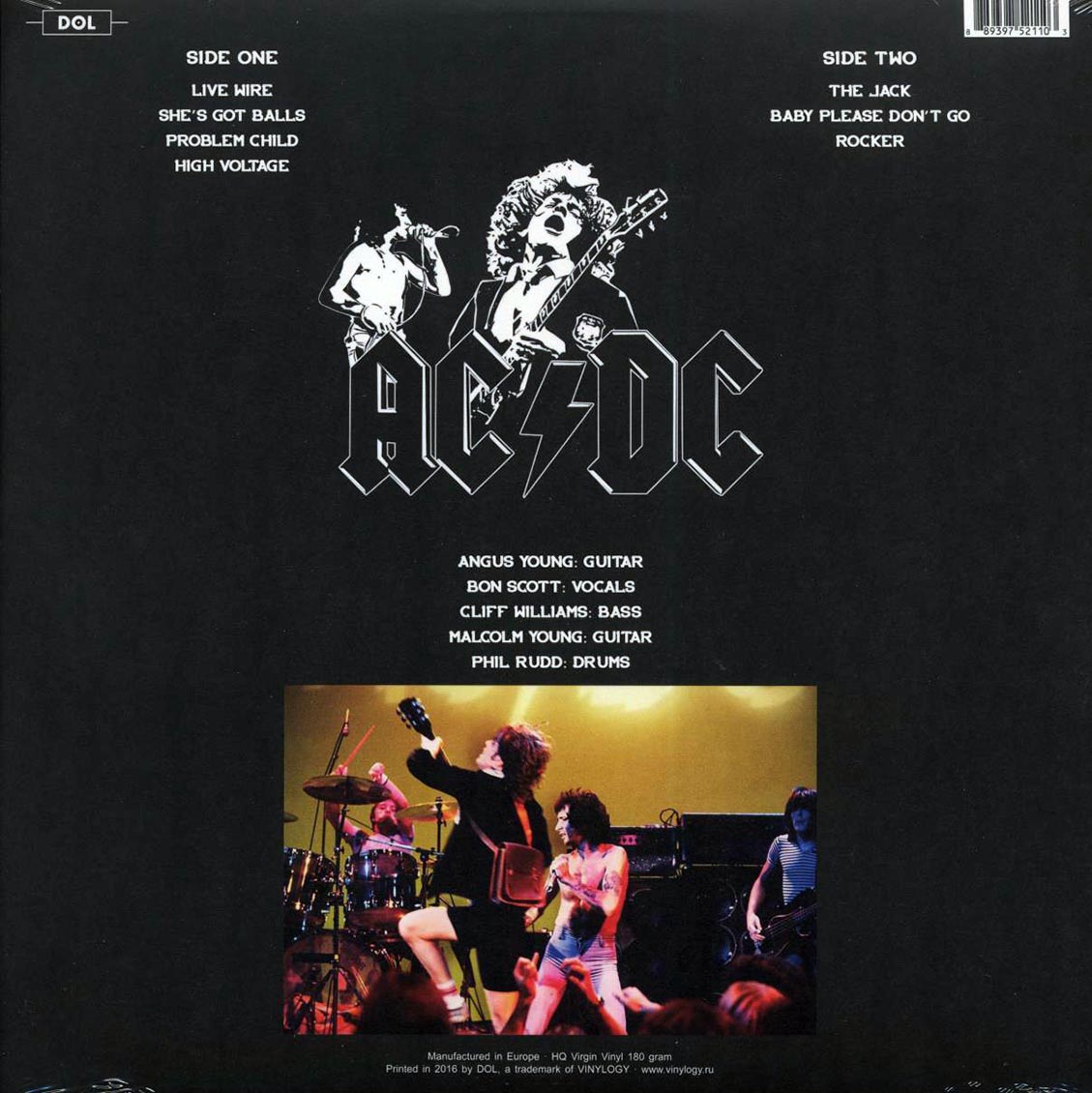 AC/DC - Live At Agora Ballroom, Cleveland August 22nd 1977 (180g) (orange vinyl)
