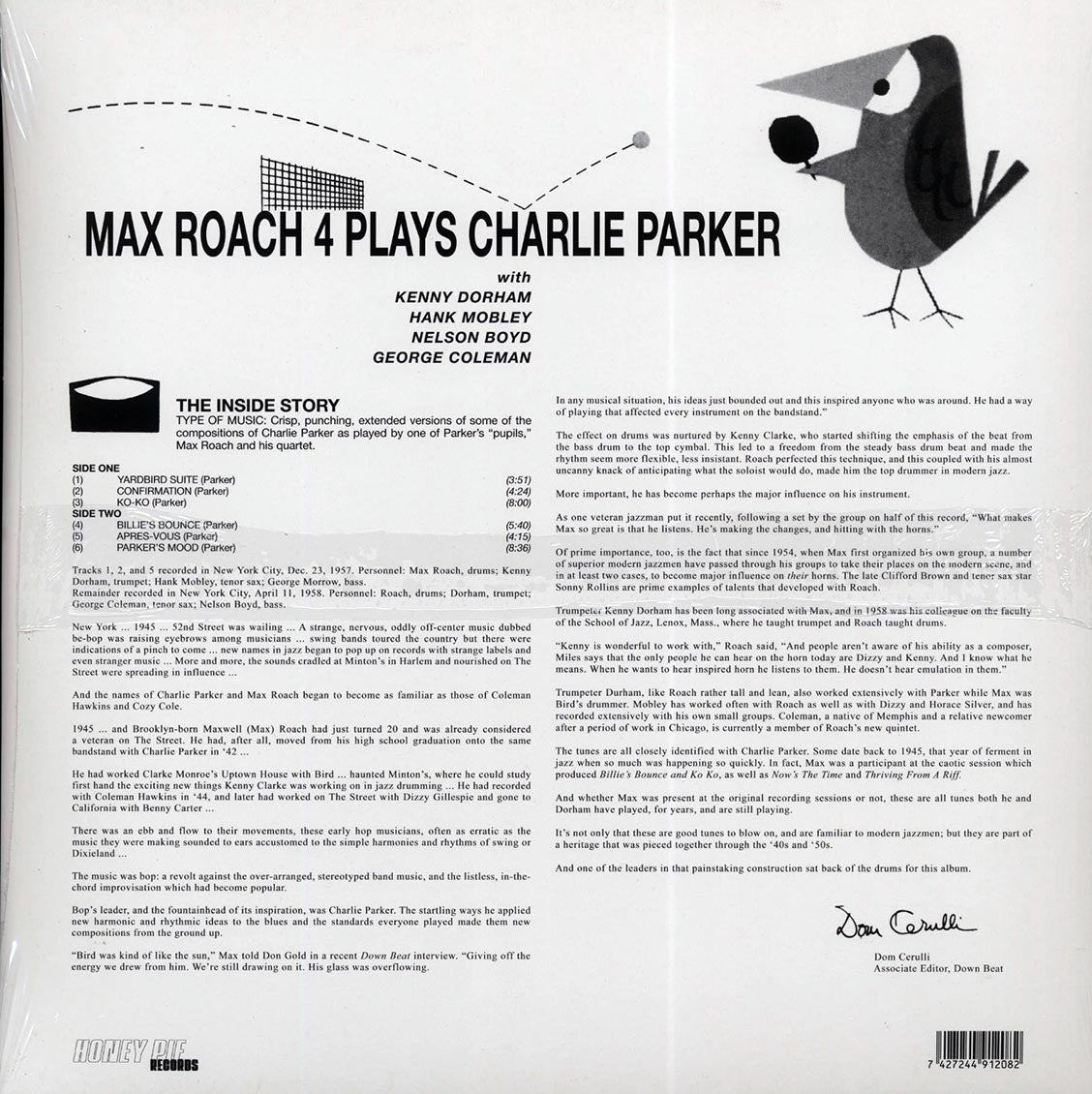 The Max Roach 4 - The Max Roach 4 Plays Charlie Parker