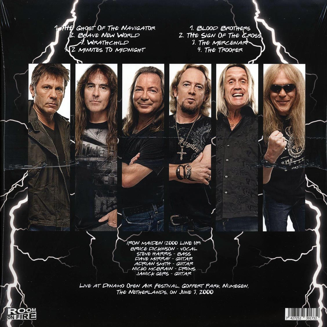 Iron Maiden - Live At Dynamo Open Air Festival 2000 (red vinyl)