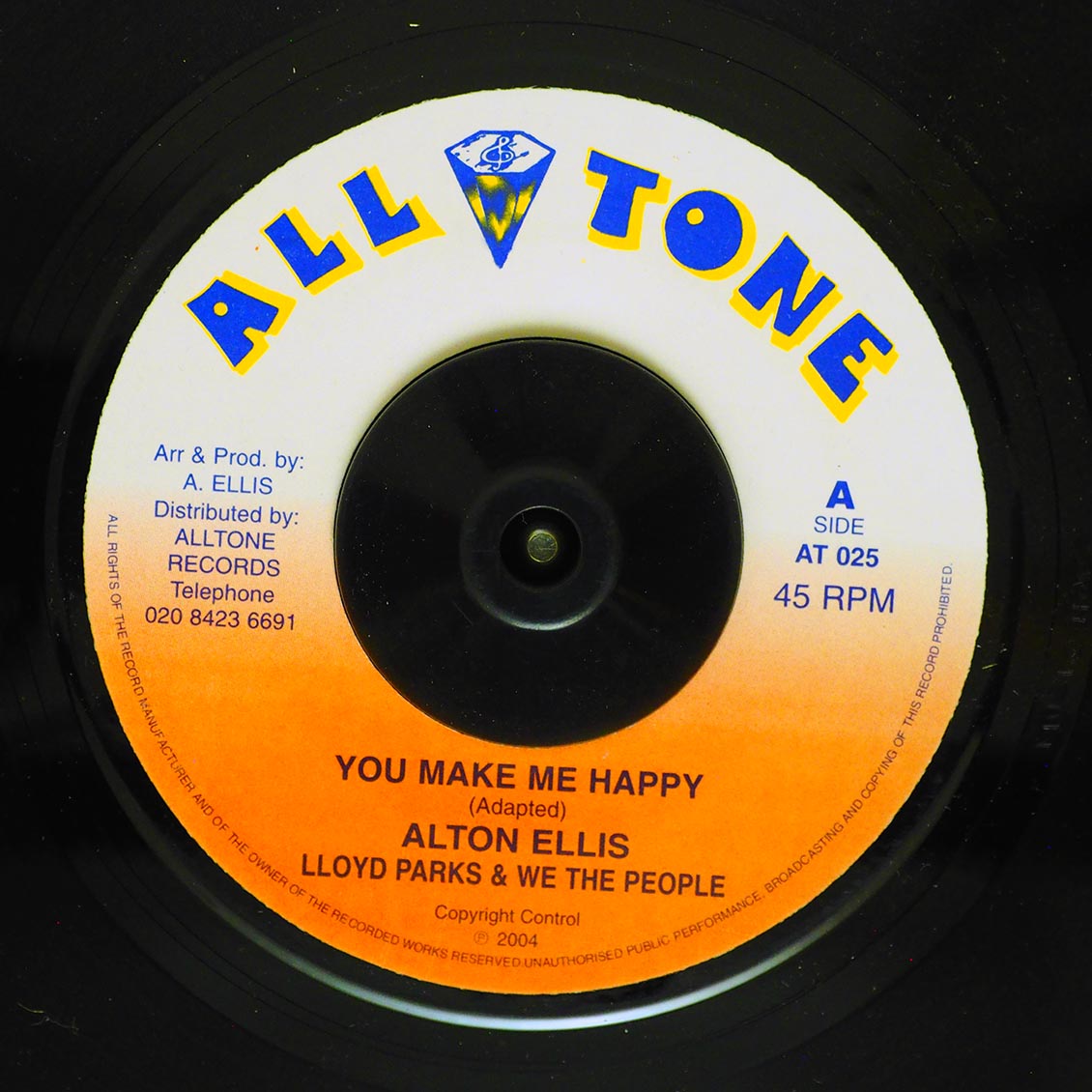 Alton Ellis - You Make Me Happy / Lovella Ellis - You Don't Know My Name