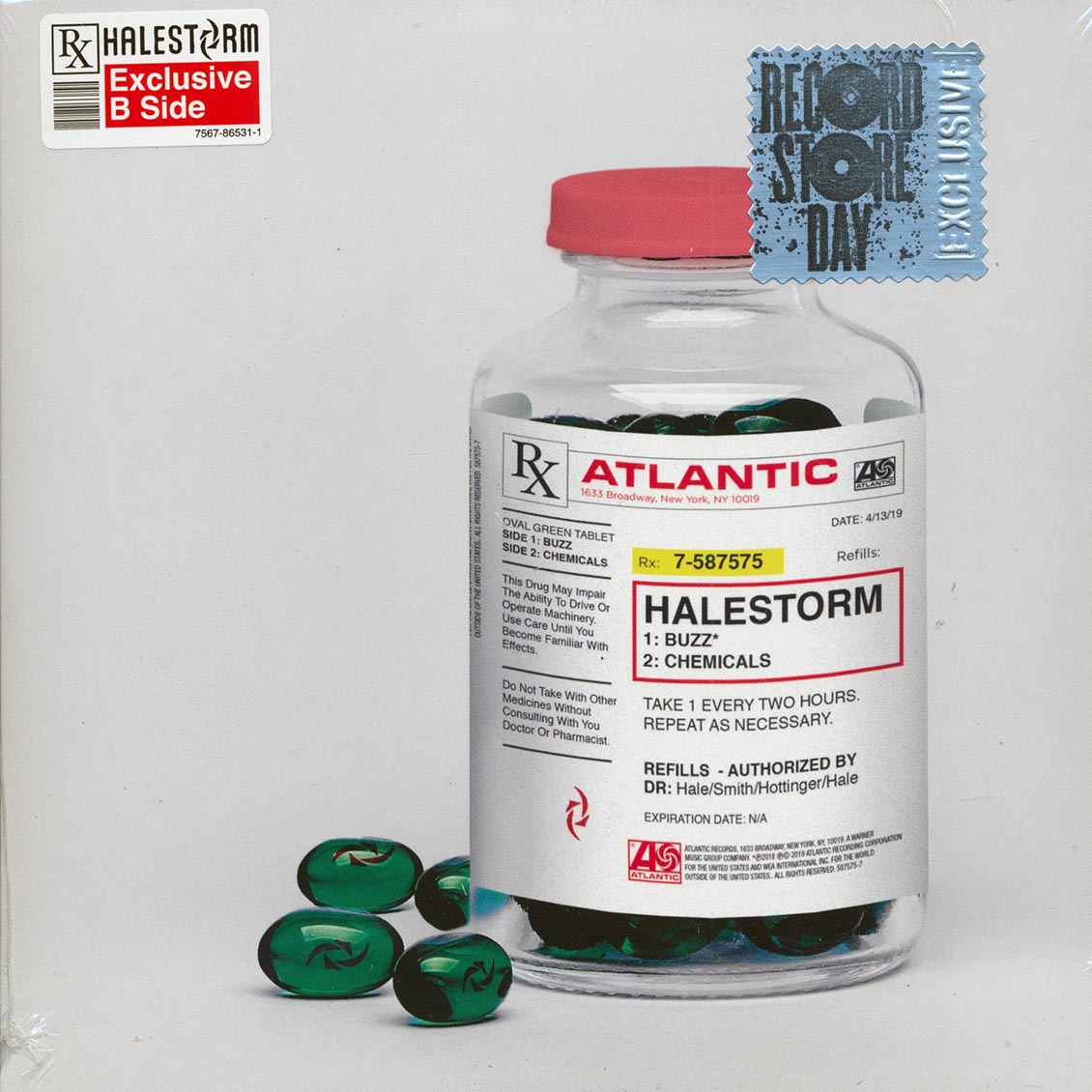 Halestorm - Buzz / Halestorm - Chemicals (RSD 2019)