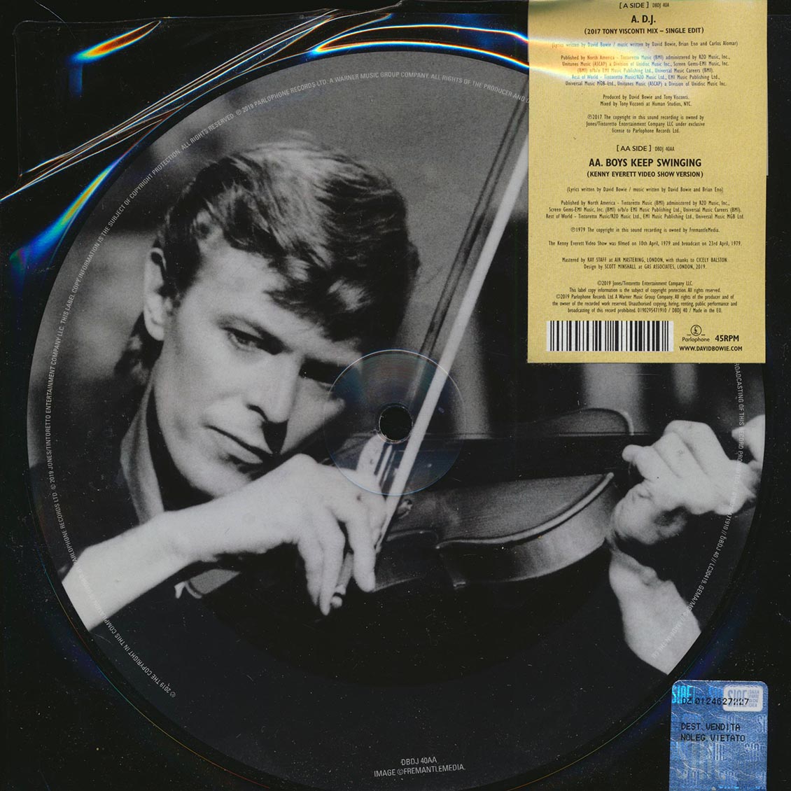 David Bowie - DJ / David Bowie - Boys Keep Swinging
