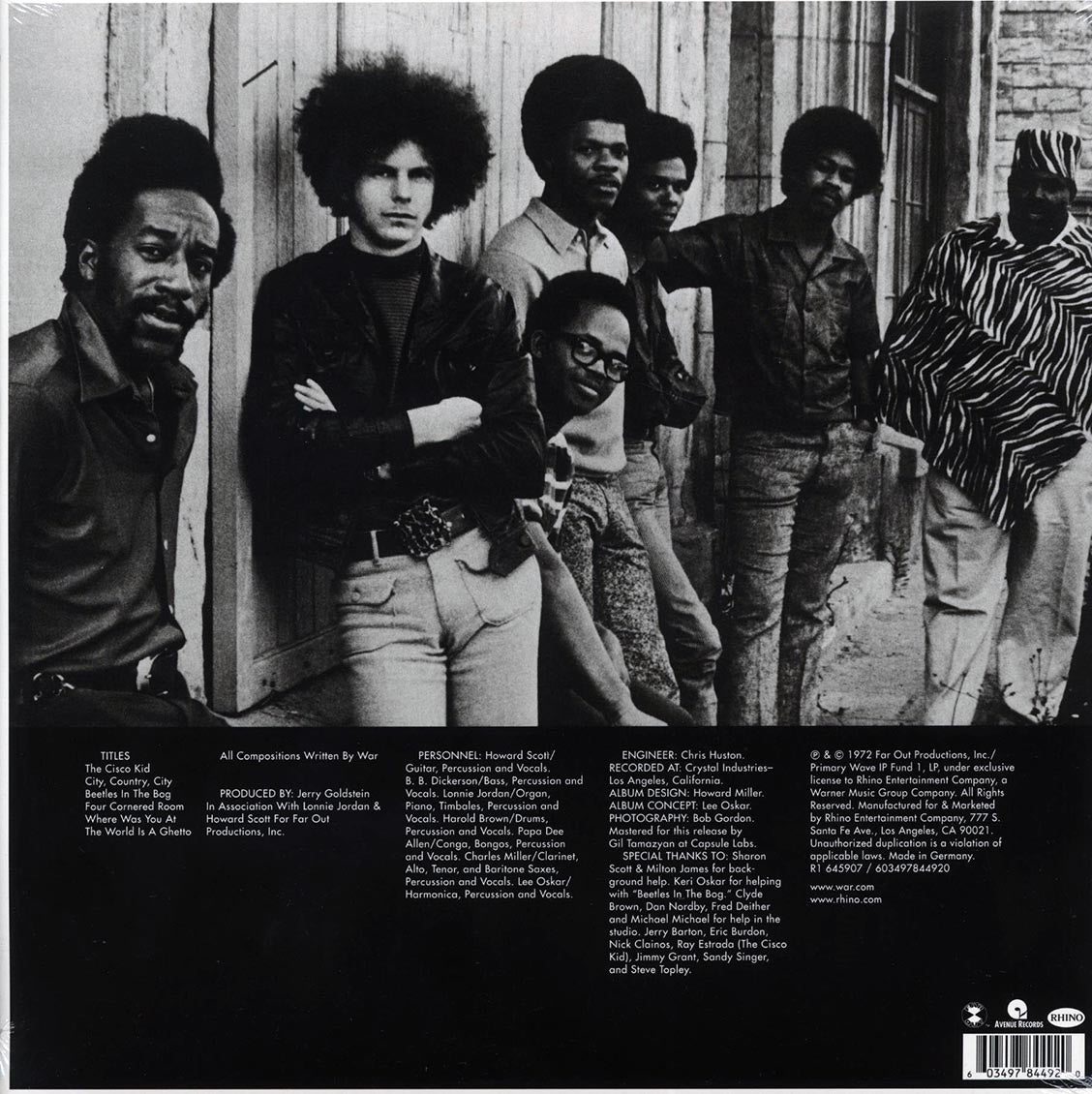 War - The World Is A Ghetto