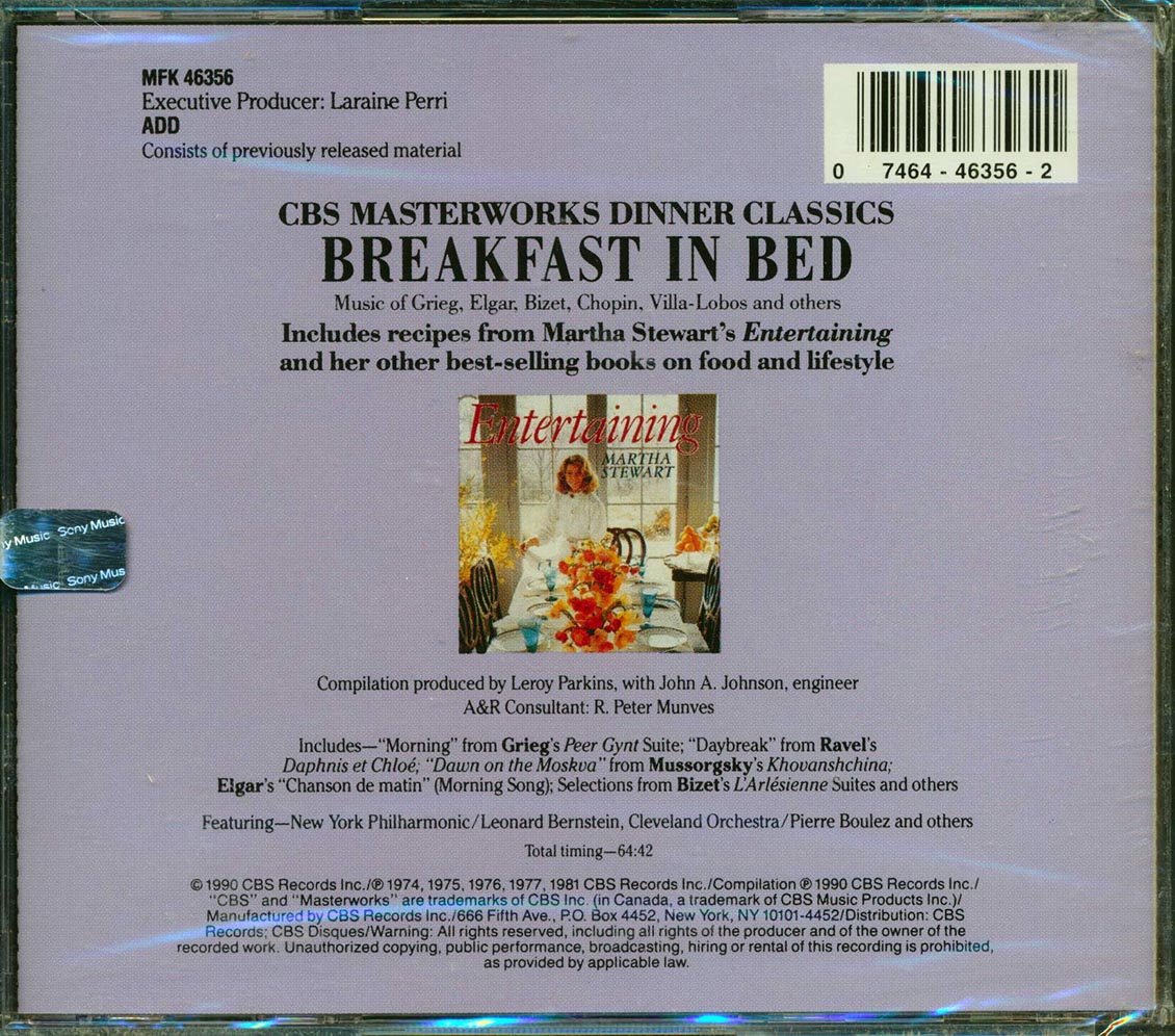 Philharmonia Orchestra, English Chamber Orchestra, Etc. - Breakfast In Bed