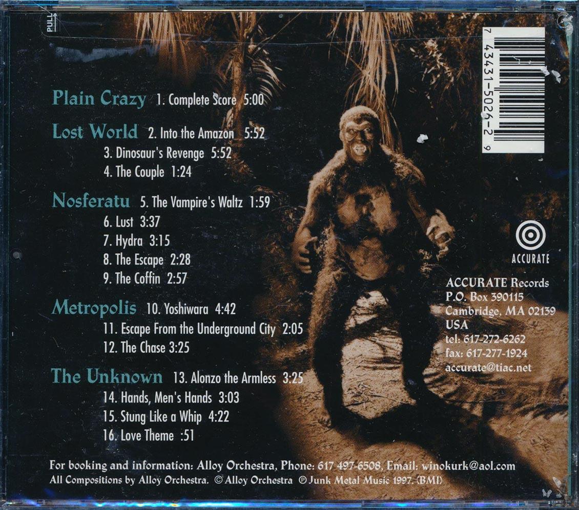 Alloy Orchestra - Silents