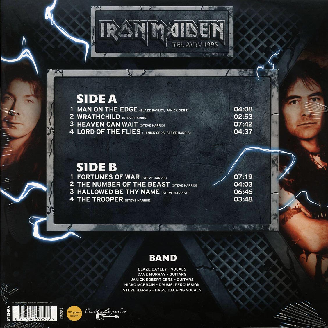 Iron Maiden - Tel Aviv 1995 (180g)