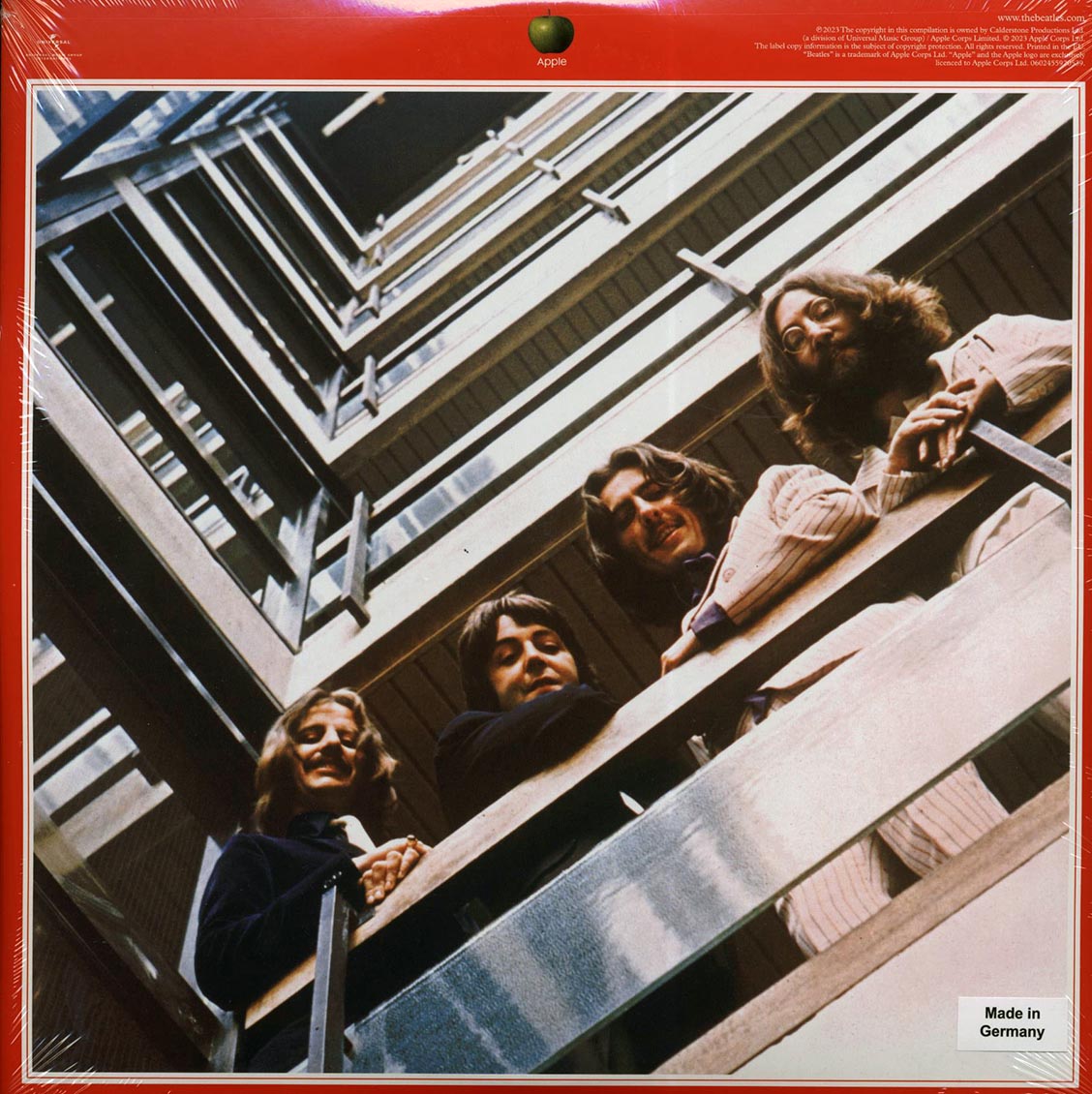 The Beatles - 1962-1966 (The Red Album) (2023 German Pressing) (+12 bonus tracks) (3xLP) (180g) (remastered)