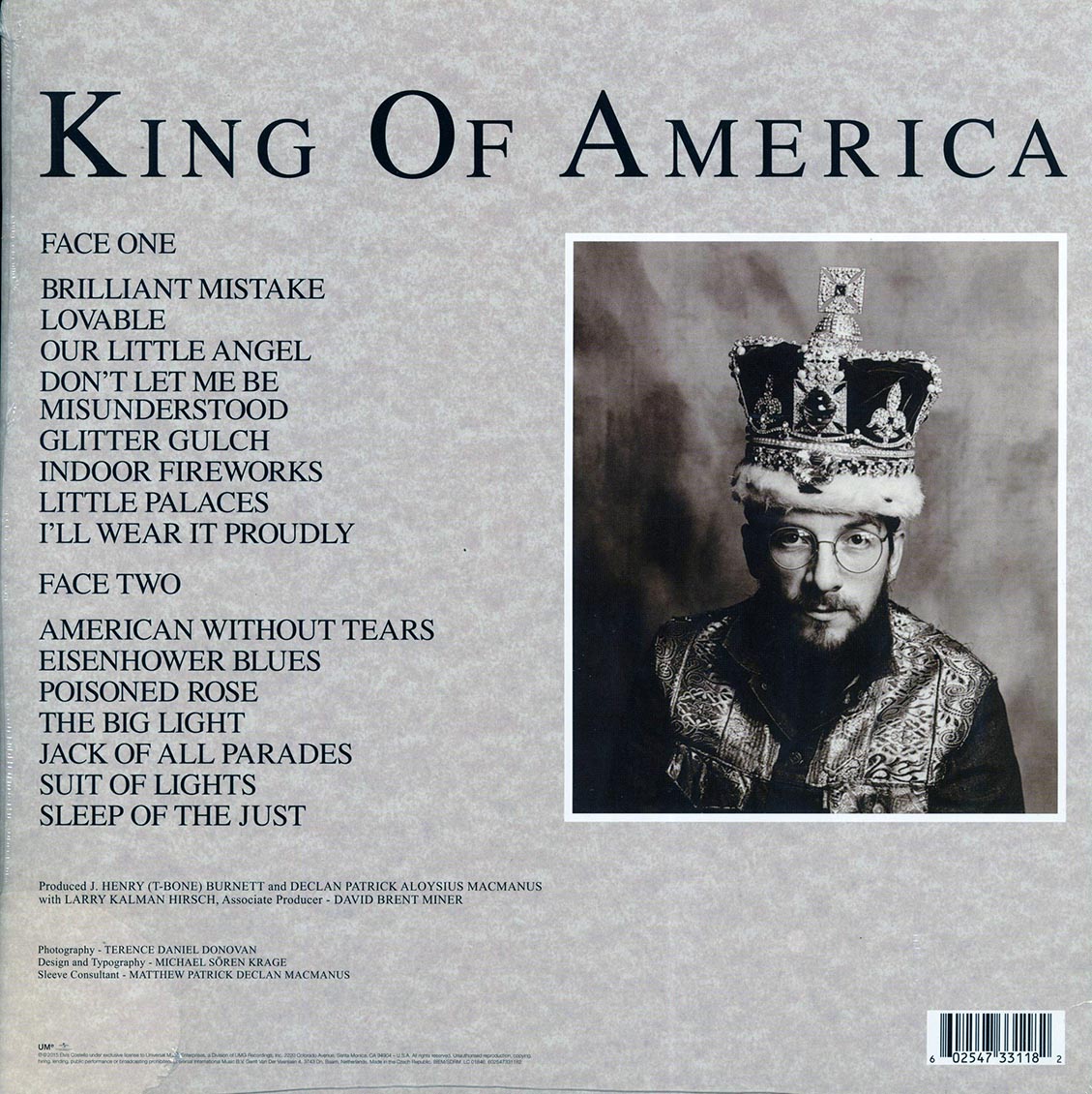 The Costello Show Featuring Elvis Costello - King Of America (180g)