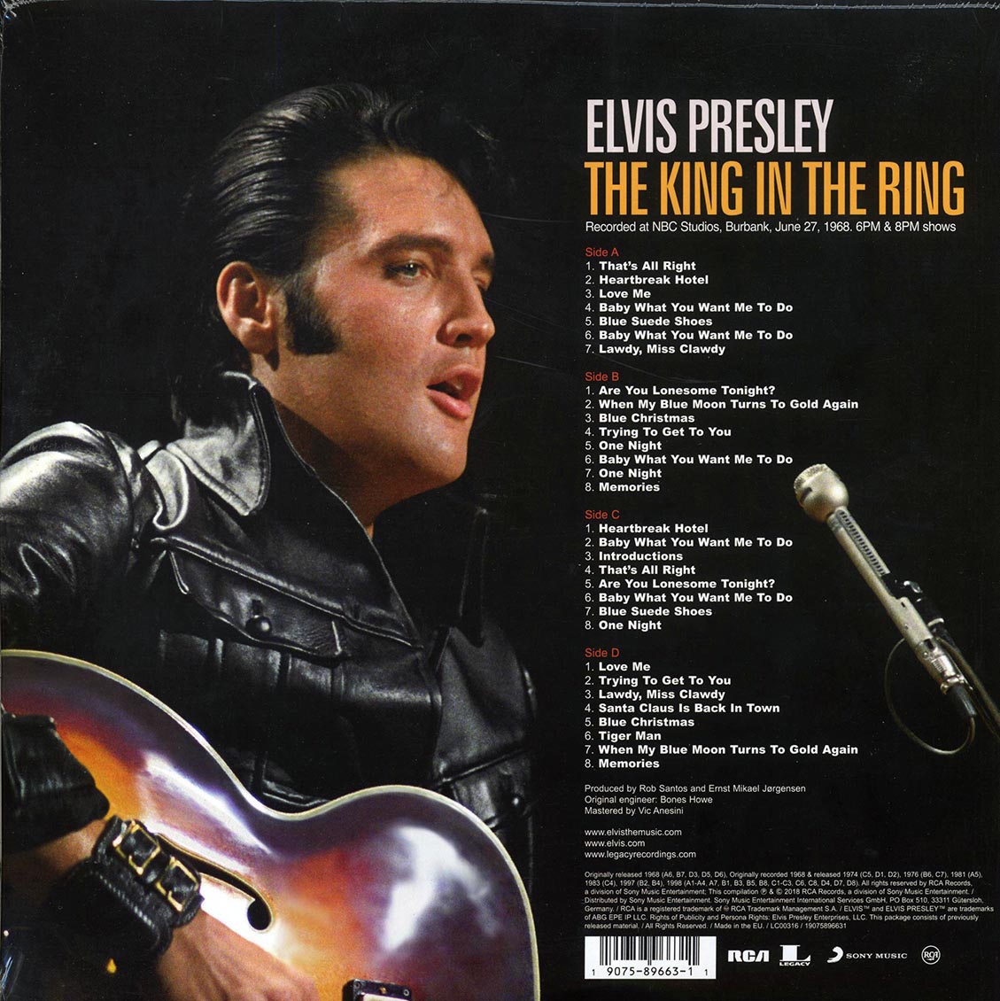 Elvis Presley - The King In The Ring (2xLP)