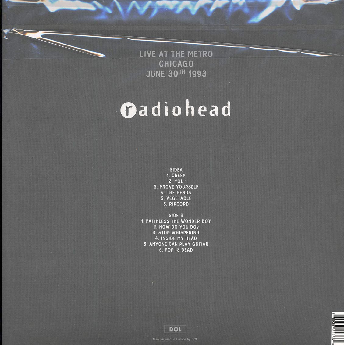 Radiohead - Live In Chicago: Radio Metro June 30th 1993 (ltd. ed.) (picture disc)