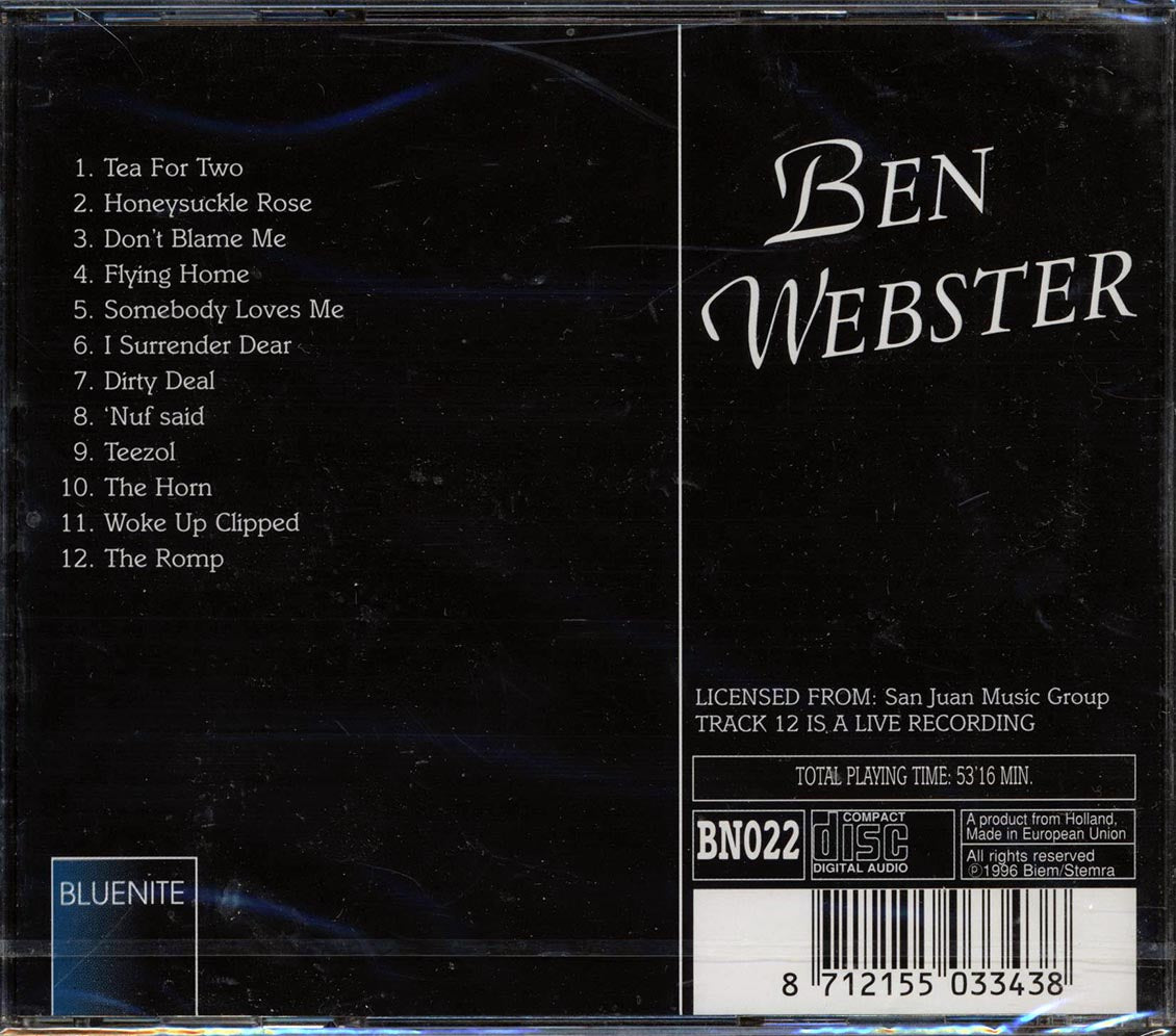 Ben Webster - Ben Webster