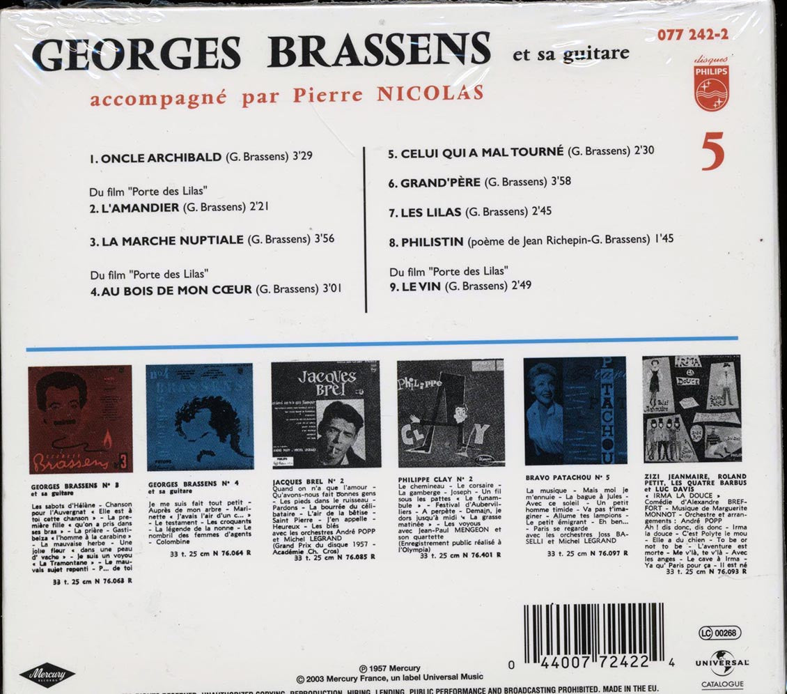 George Brassens - George Brassens No. 5