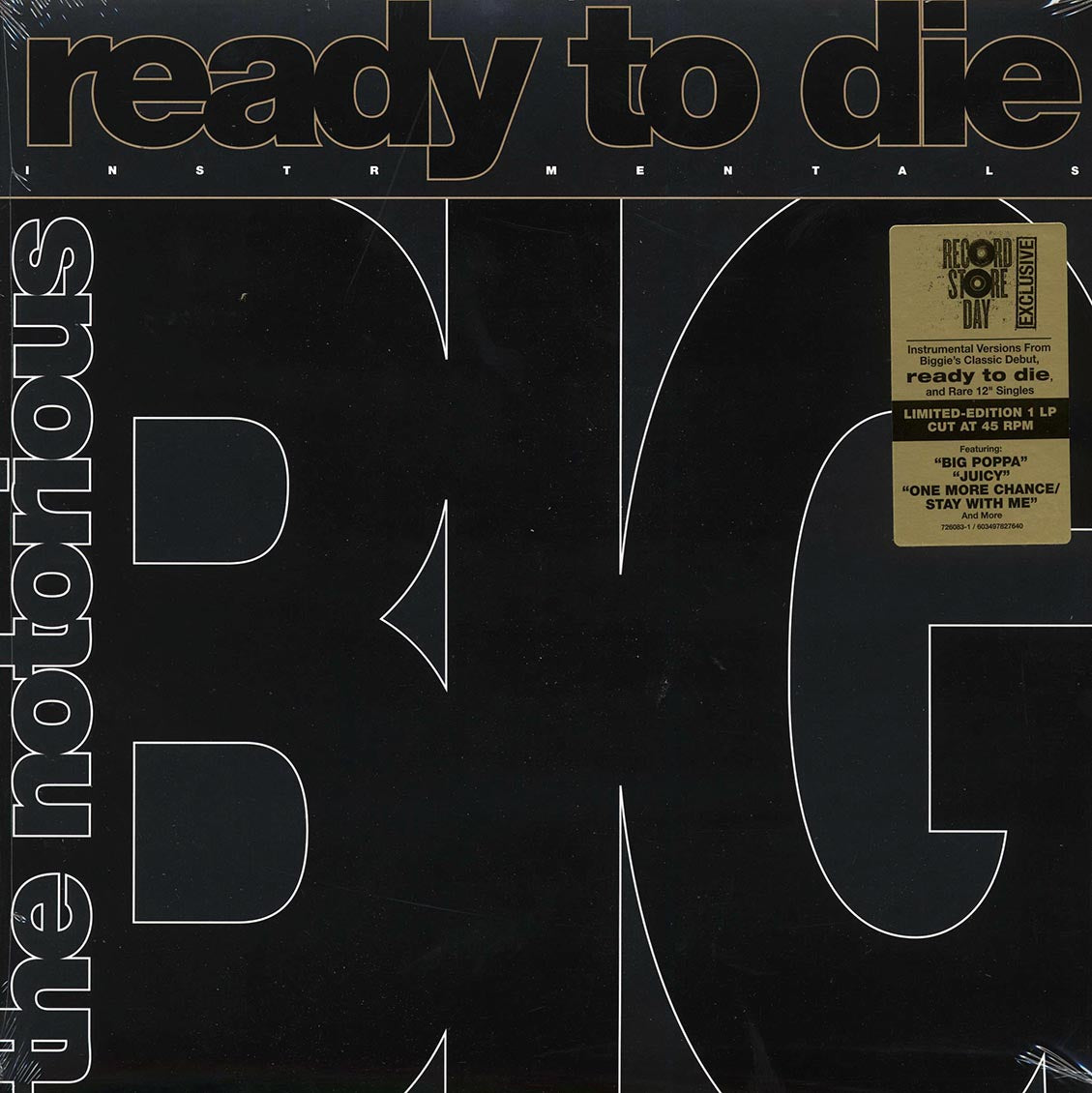 The Notorious BIG - Ready To Die Instrumentals (RSD 2024) (ltd. ed.)
