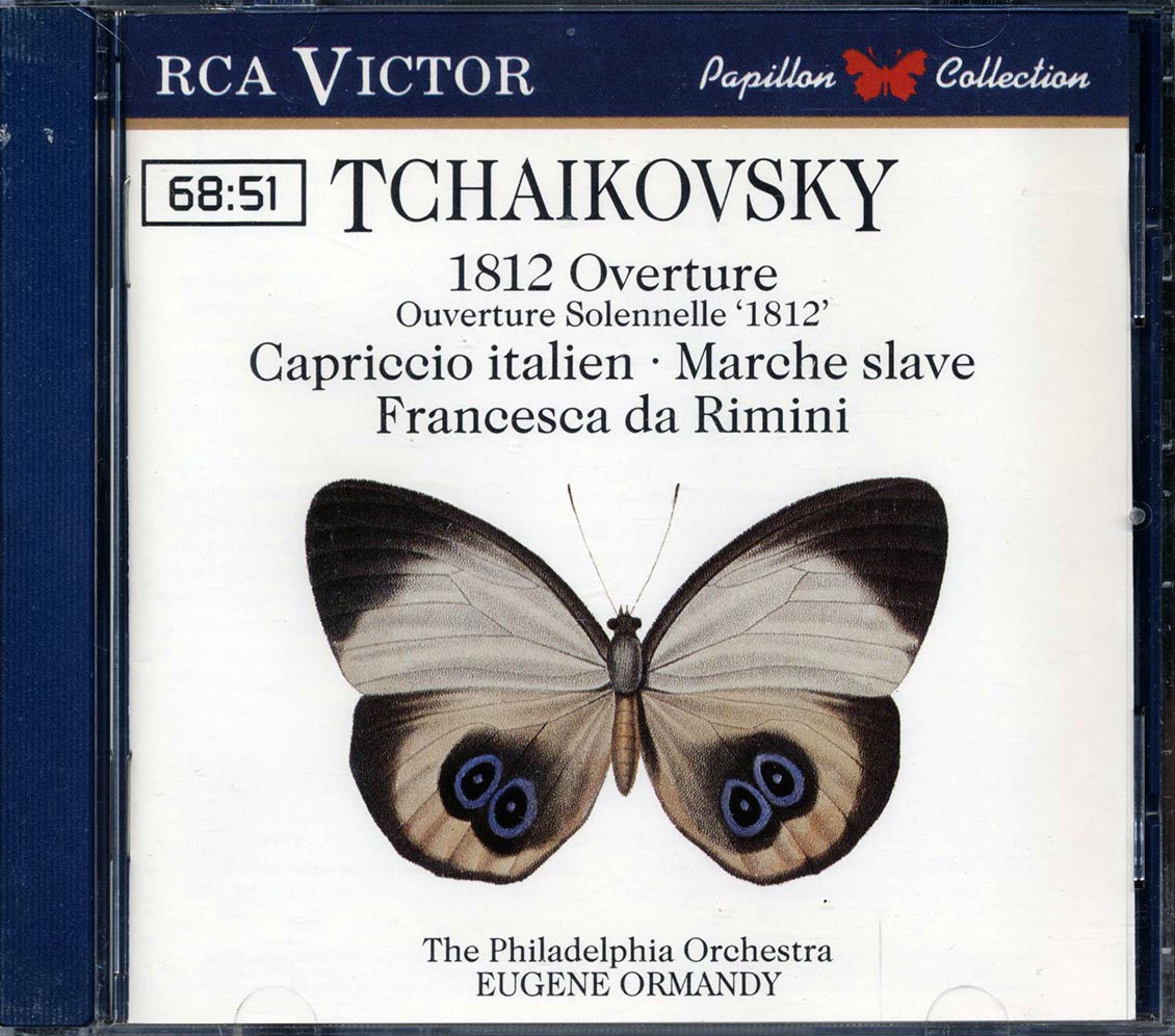 Tchaikovsky, The Philadelphia Orchestra, Eugene Ormandy - 1812 Overture, Capriccio Italien, Marche Slave, Francesca Da Rimini