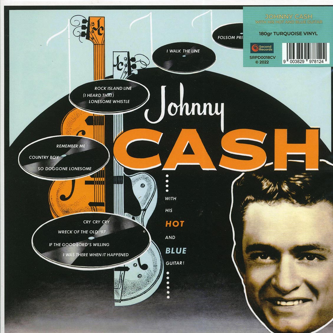 Johnny Cash - With His Hot And Blue Guitar (180g) (turquoise vinyl)