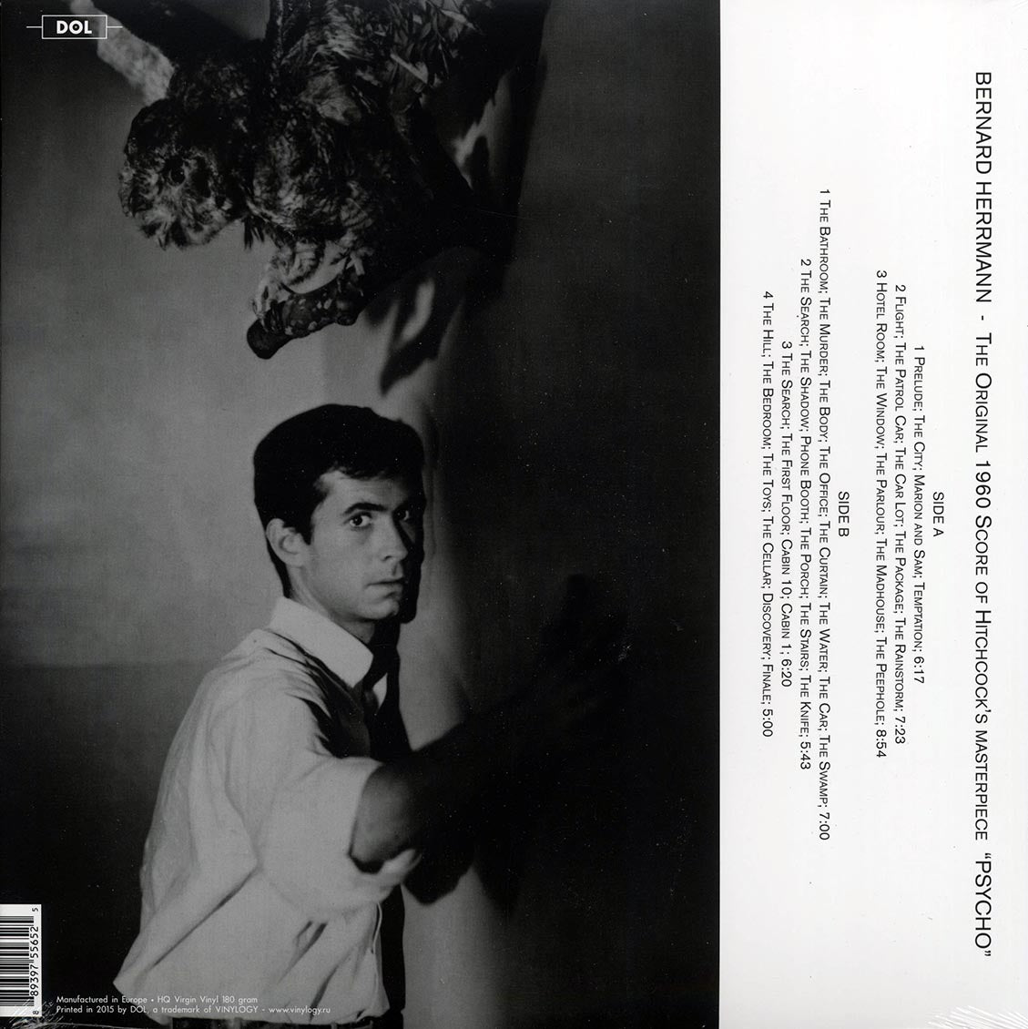 Bernard Herrmann - Psycho: The Original Film Score (180g) (red vinyl)