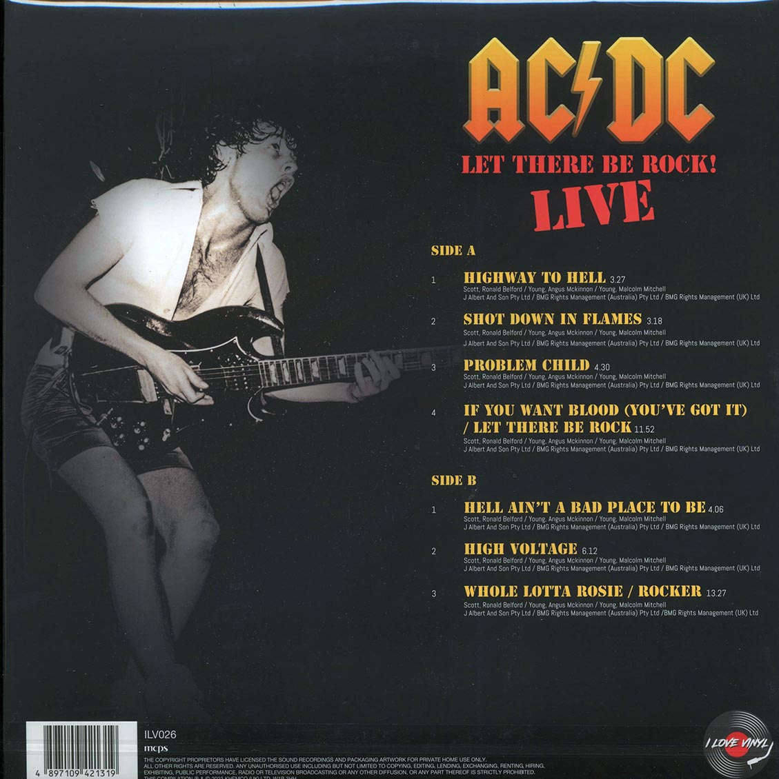 AC/DC - Let There Be Rock! Live (180g)