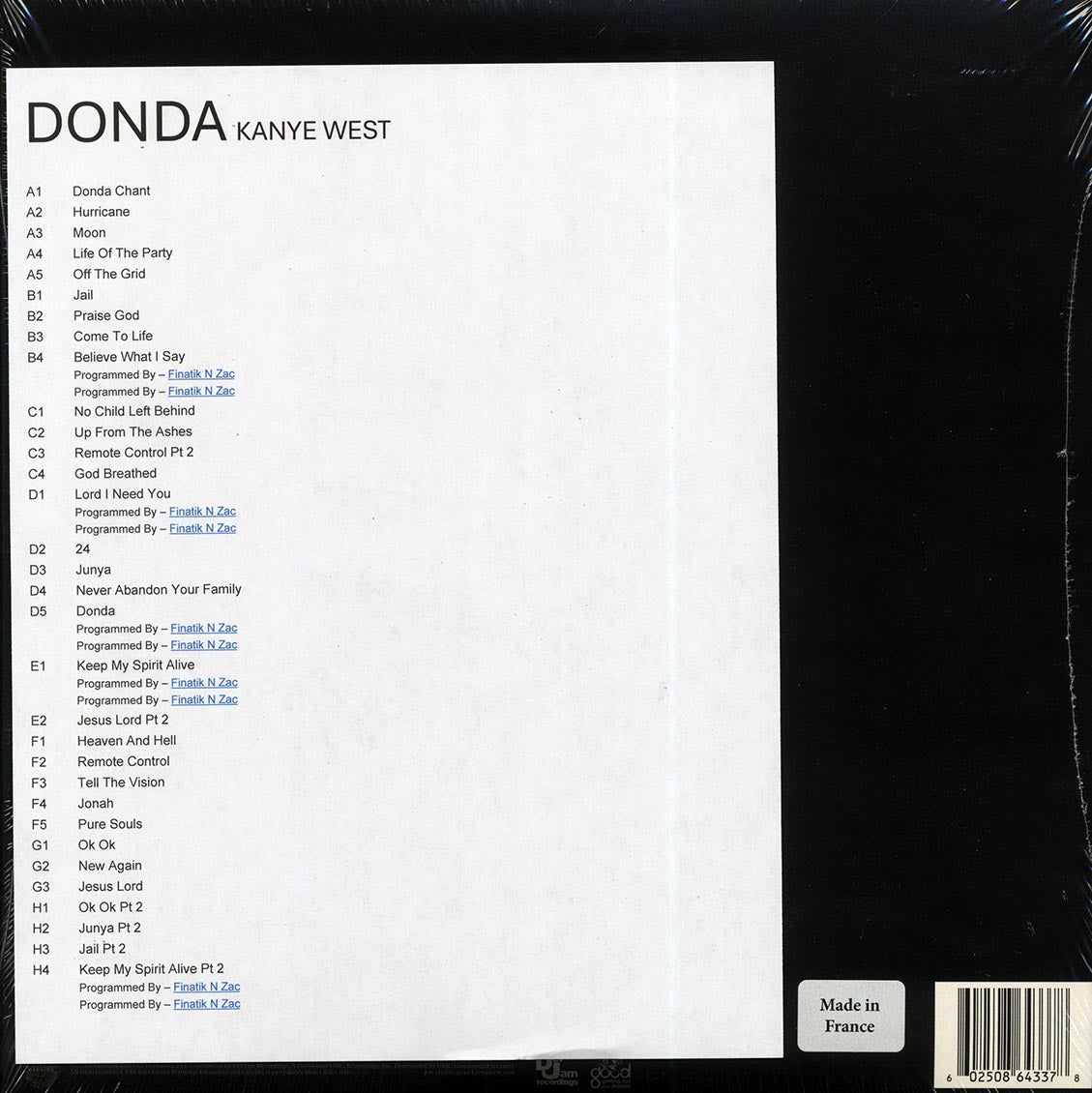 Kanye West - Donda (4xLP) (deluxe edition)
