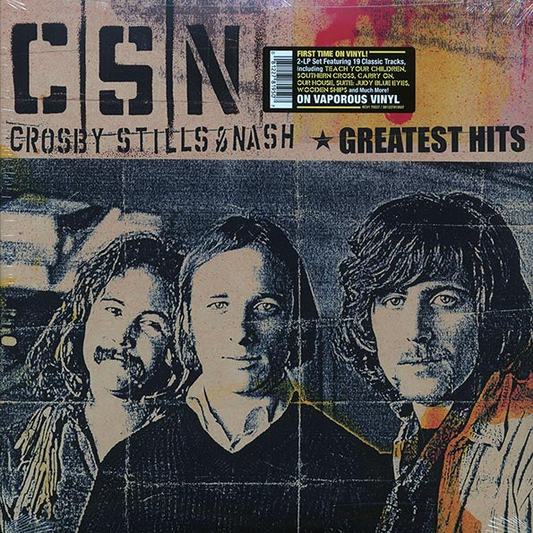 Crosby, Stills & Nash - Greatest Hits (2xLP) (milky clear vinyl)