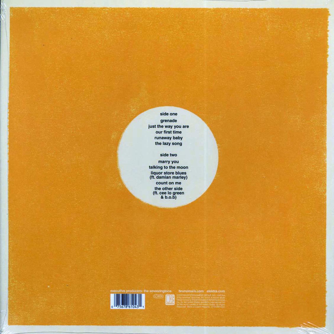 Bruno Mars - Doo-Wops & Hooligans (ltd. ed.) (colored vinyl)