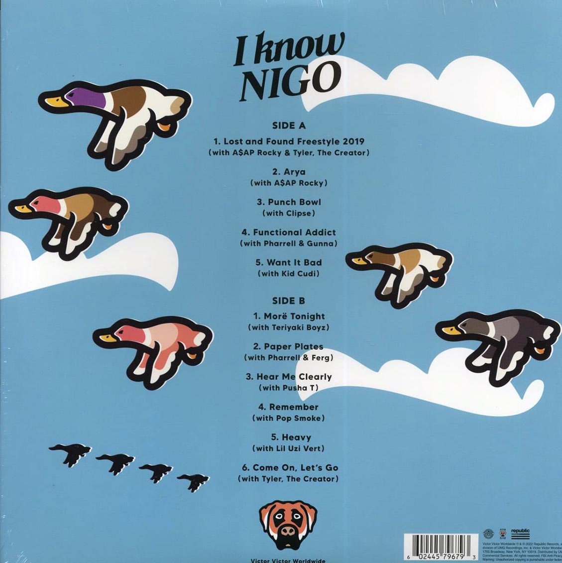 Nigo - I Know Nigo (blue vinyl)