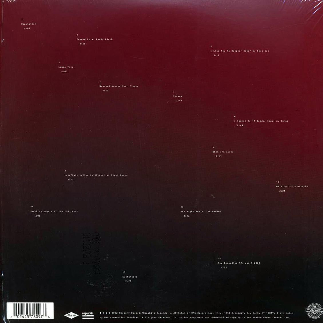 Post Malone - Twelve Carat Toothache (2xLP)