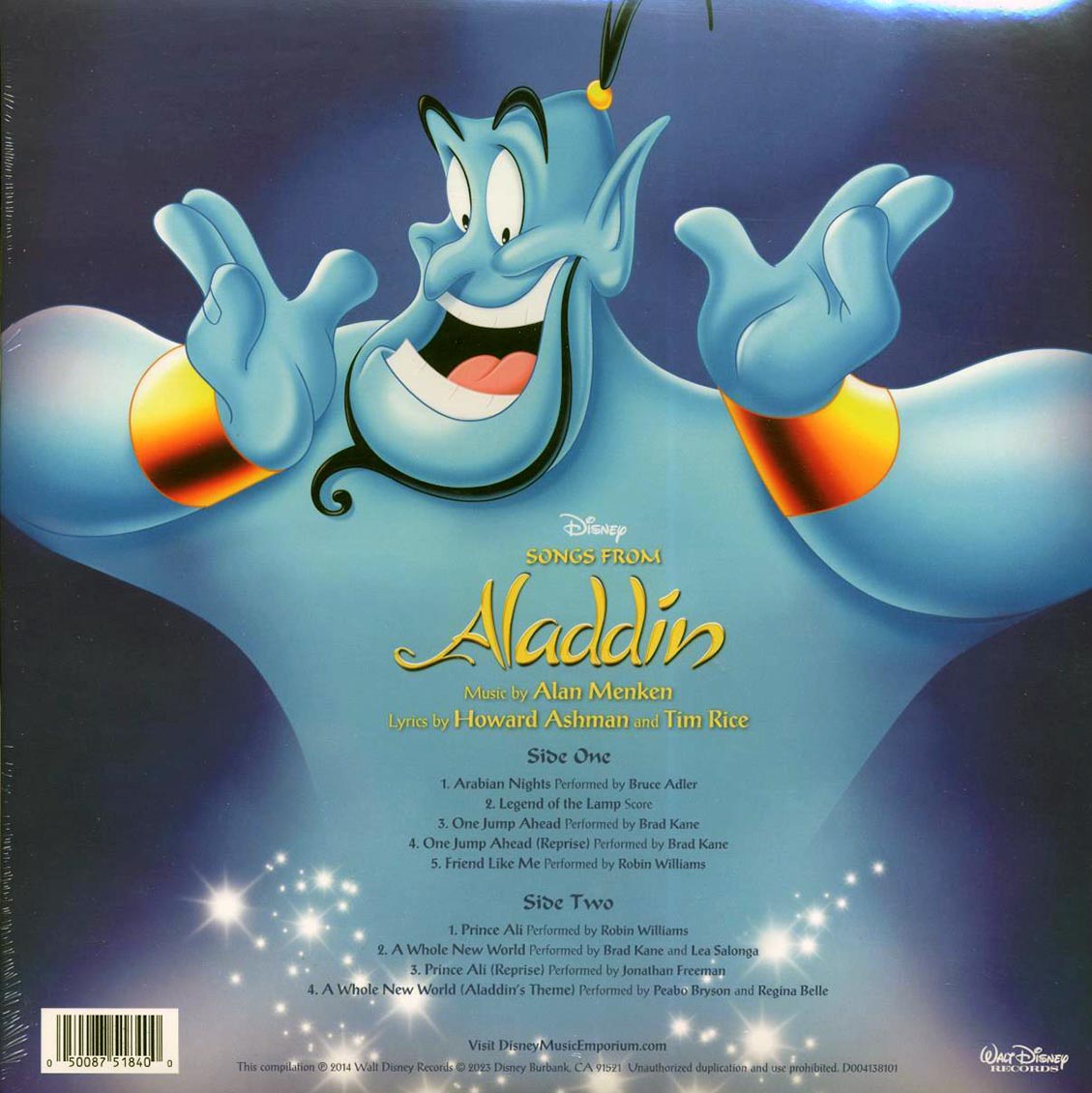 Various - Songs From Aladdin (violet vinyl)