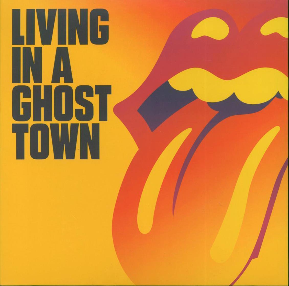 The Rolling Stones - Living In A Ghost Town (Single) (ltd. ed.) (10") (purple vinyl)