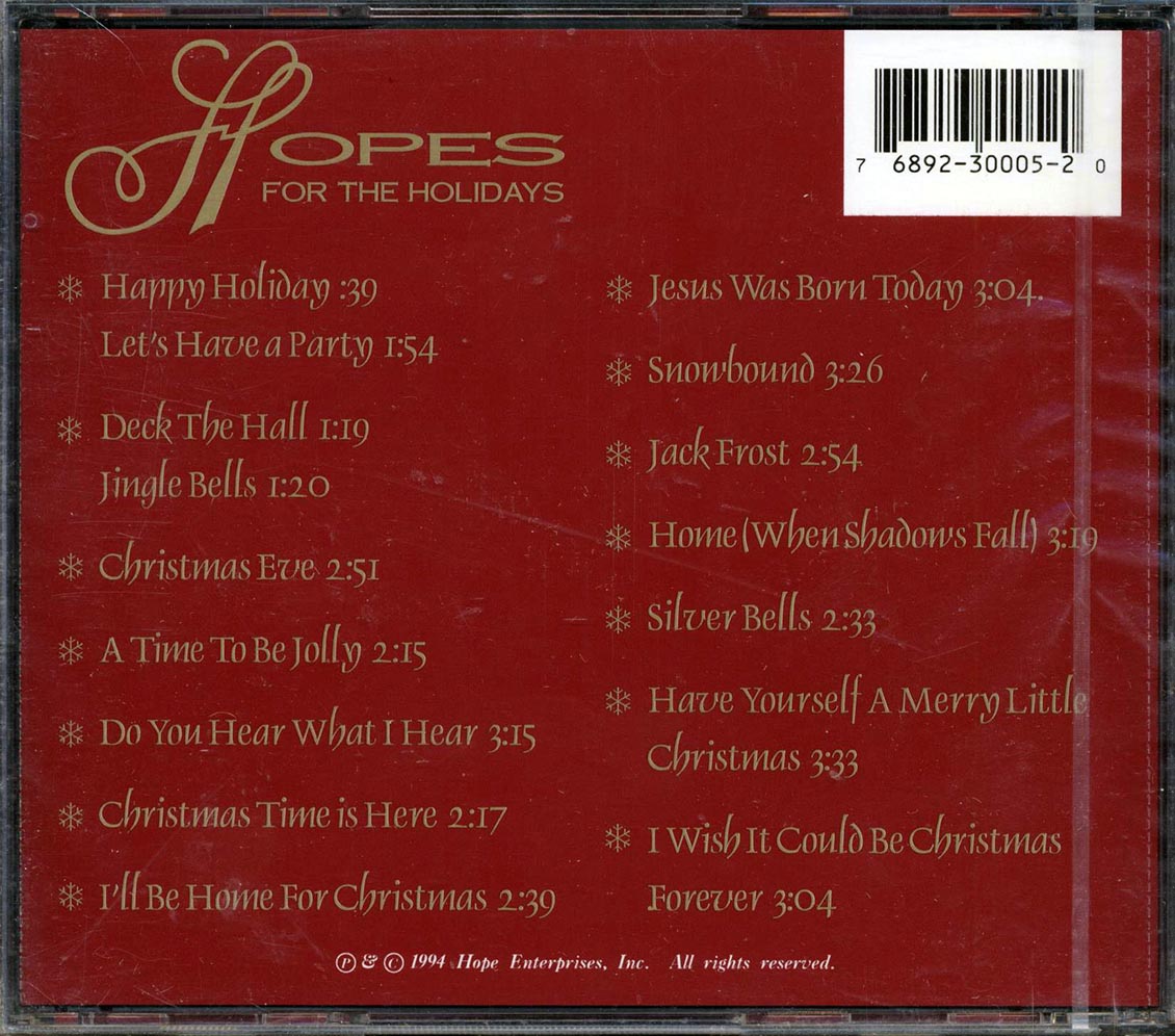 Bob Hope, Delores Hope - Hopes For The Holidays