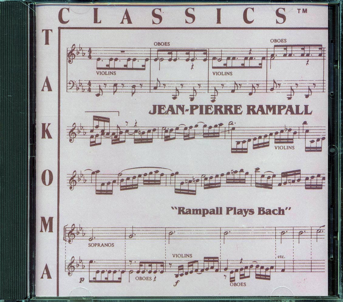Jean-Pierre Rampall - Rampall Plays Bach