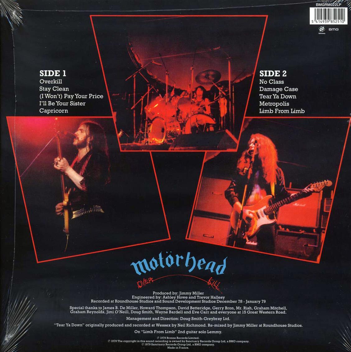 Motorhead - Overkill (180g)