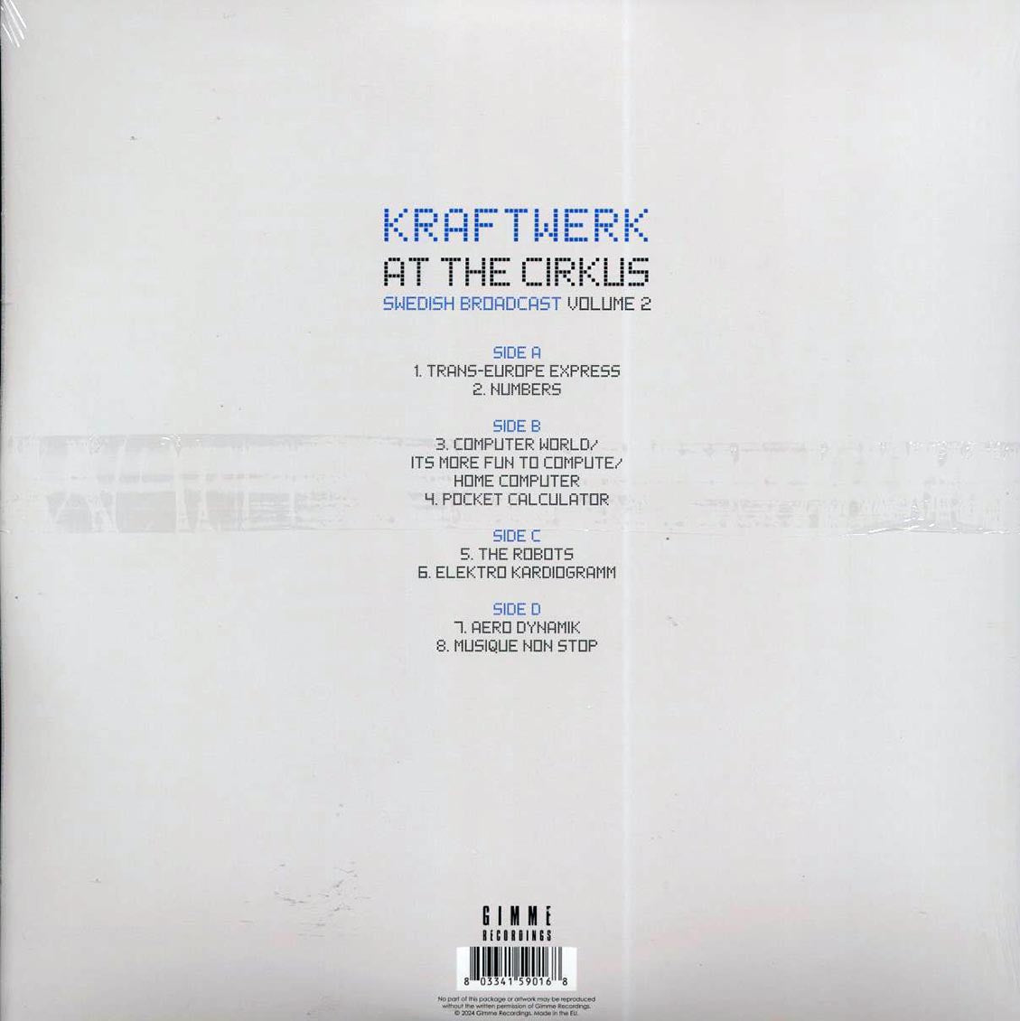 Kraftwerk - At The Cirkus Volume 2: Swedish Broadcast (2xLP)