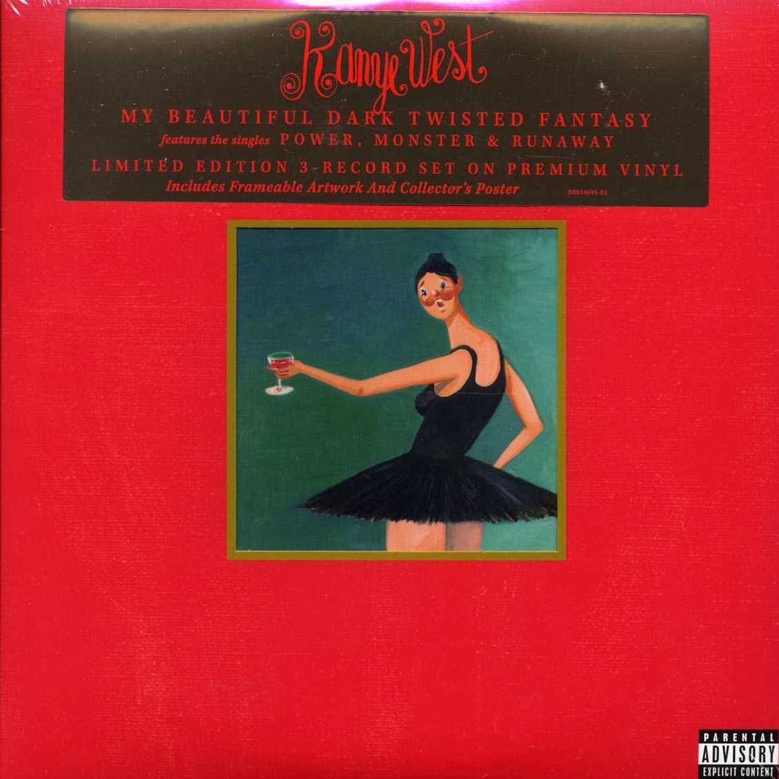 Kanye West - My Beautiful Dark Twisted Fantasy (die-cut jacket) (ltd. ed.) (3xLP)