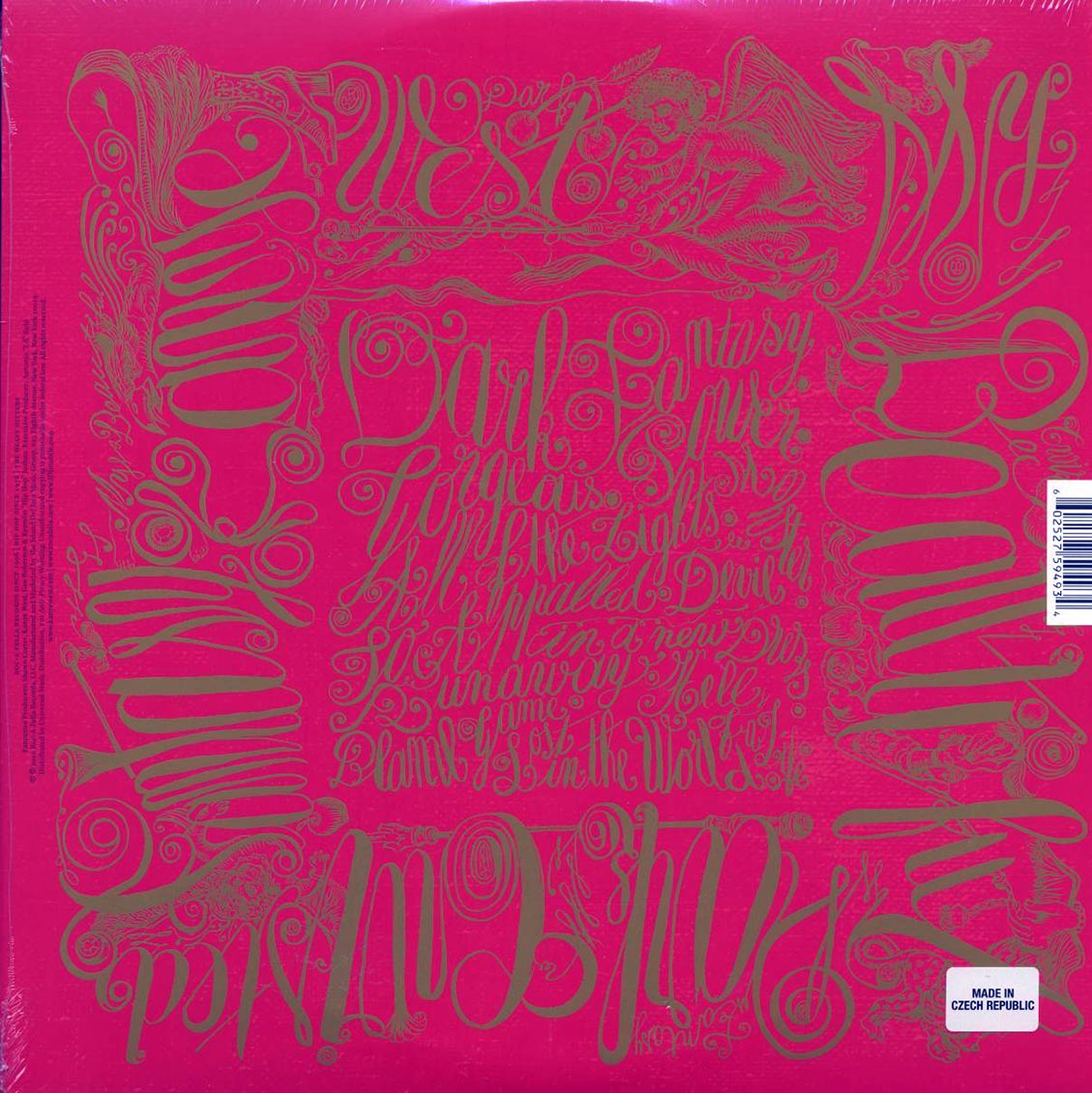 Kanye West - My Beautiful Dark Twisted Fantasy (die-cut jacket) (ltd. ed.) (3xLP)