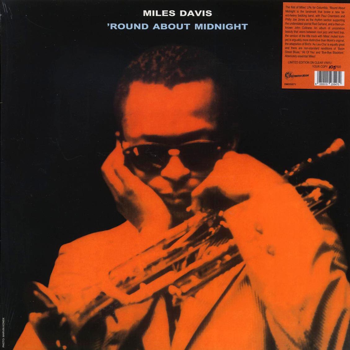 Miles Davis - Round About Midnight (ltd. 500 copies made) (clear vinyl)