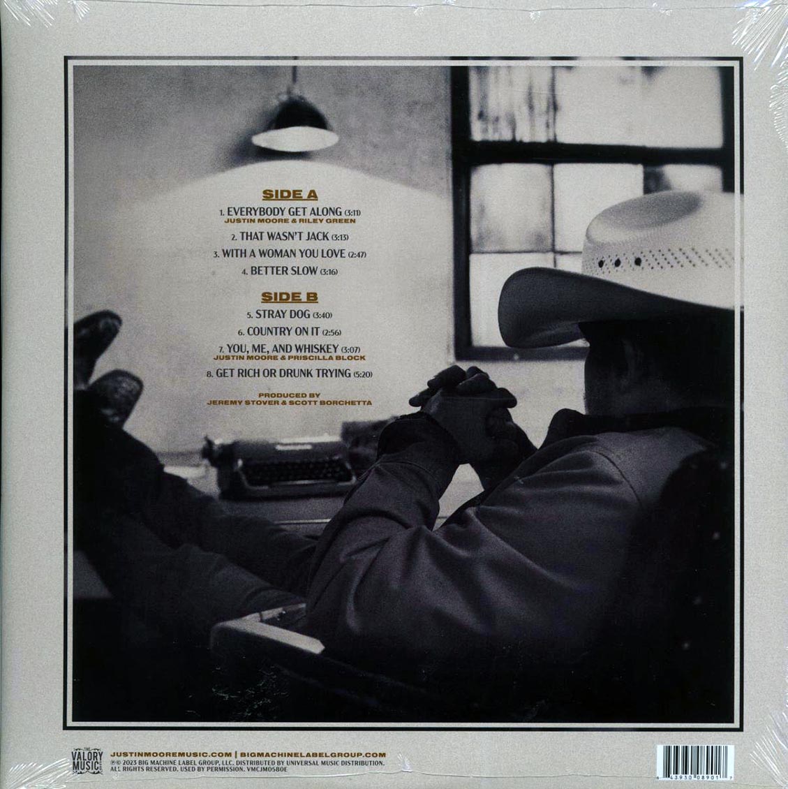 Justin Moore - Stray Dog (opaque tan vinyl)