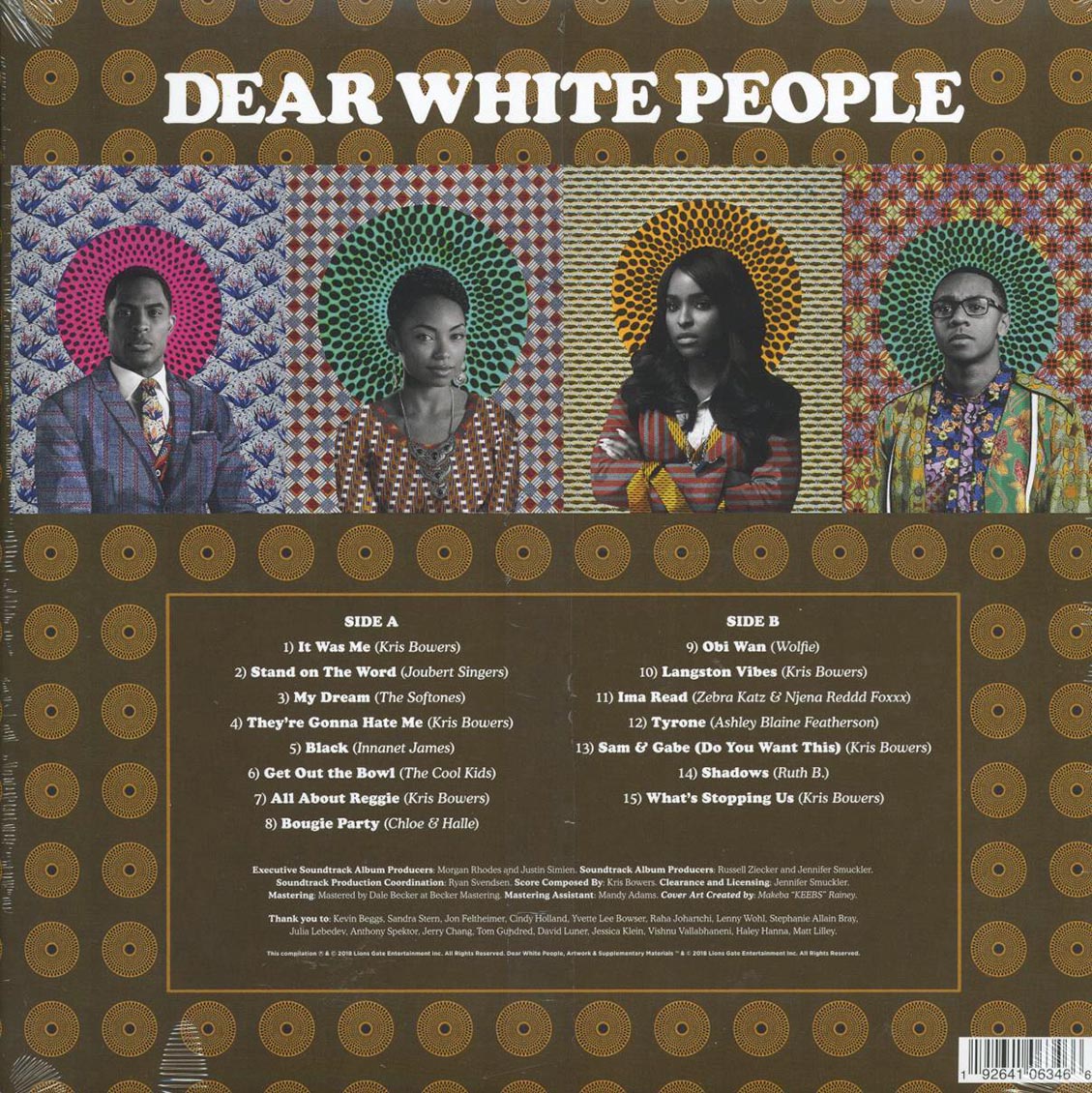 Kris Bowers, The Softones, Etc. - Dear White People: Chapter One And Chapter Two Soundtrack