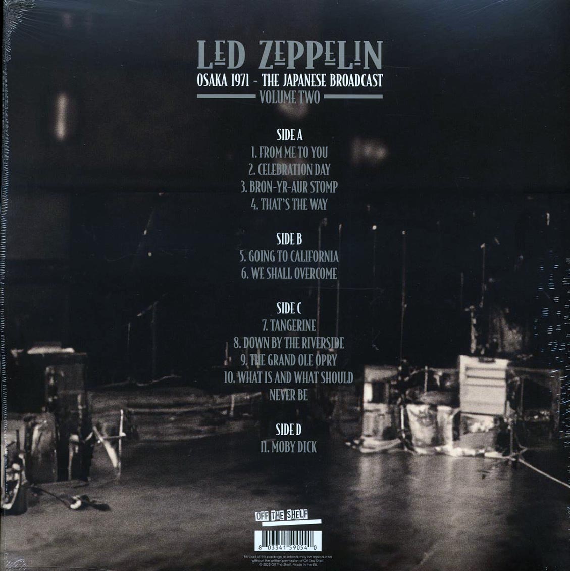 Led Zeppelin - Osaka 1971 Volume 2: The Japanese Broadcast (2xLP)