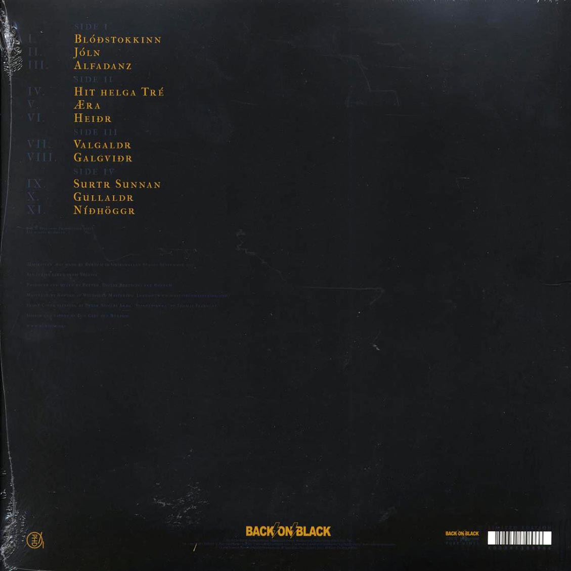 Burzum - Umskiptar (2xLP)