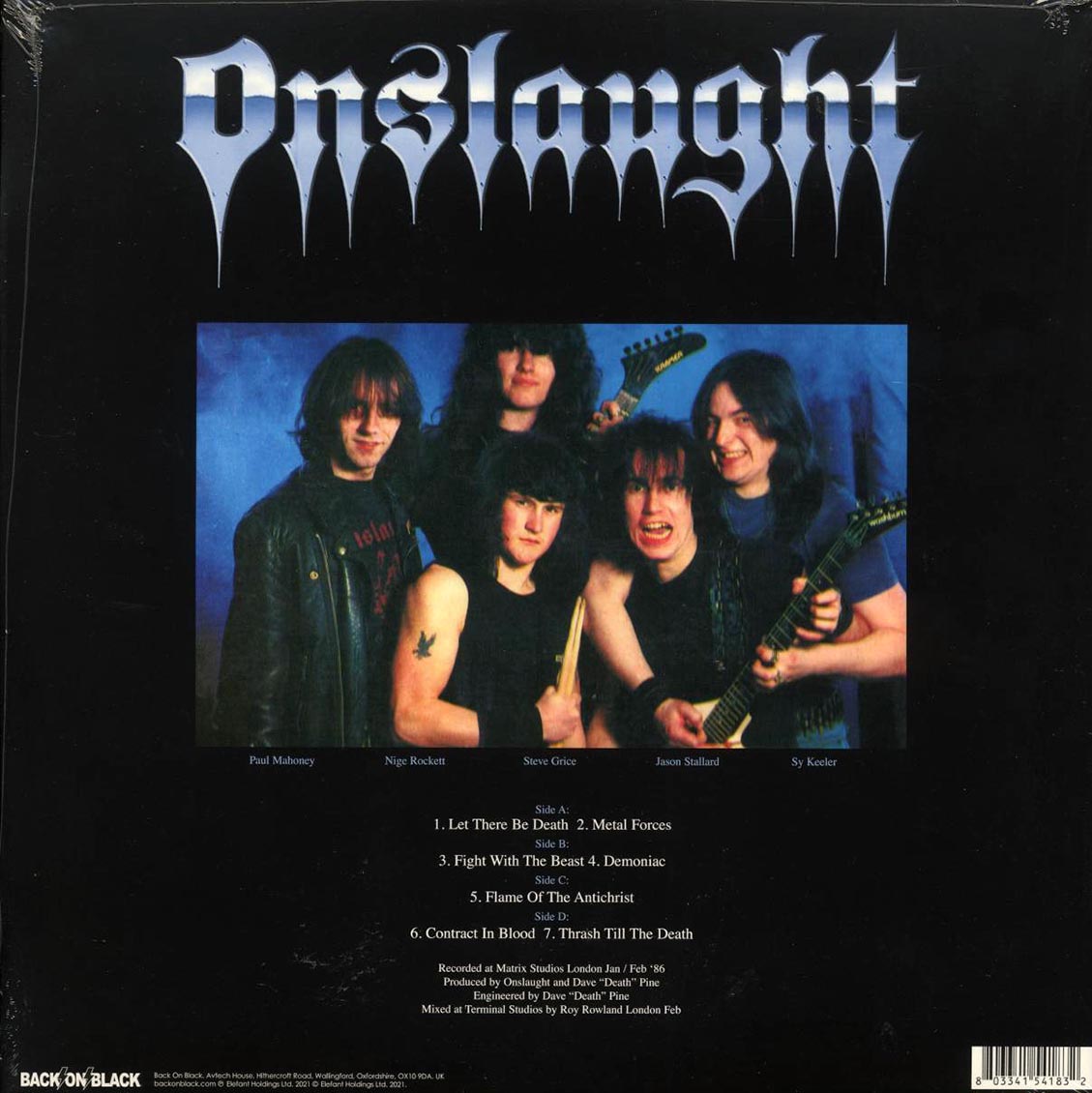 Onslaught - The Force (ltd. ed.) (2xLP) (white/blue splatter vinyl)