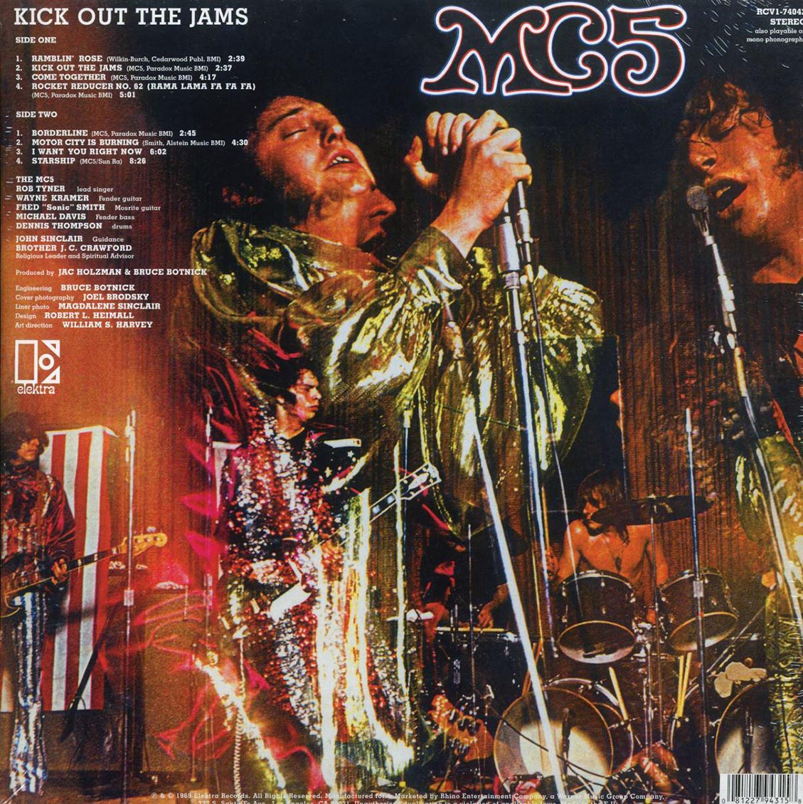 MC5 - Kick Out The Jams (ltd. ed.) (red/white/blue splatter vinyl)