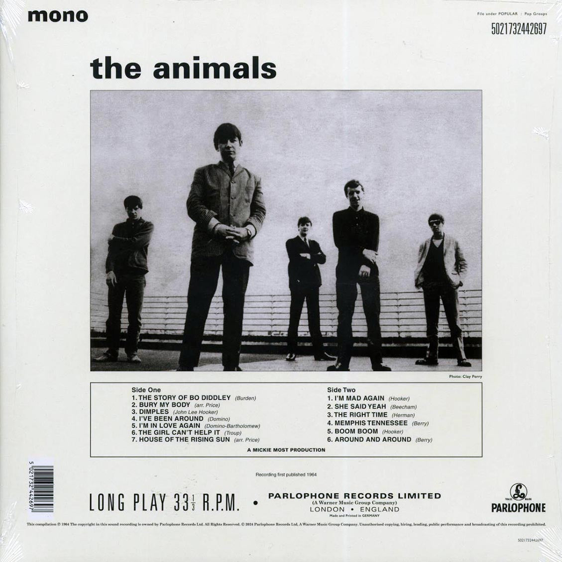 The Animals - The Animals (60th Anniv. Ed.) (mono) (ltd. ed.) (yellow vinyl)