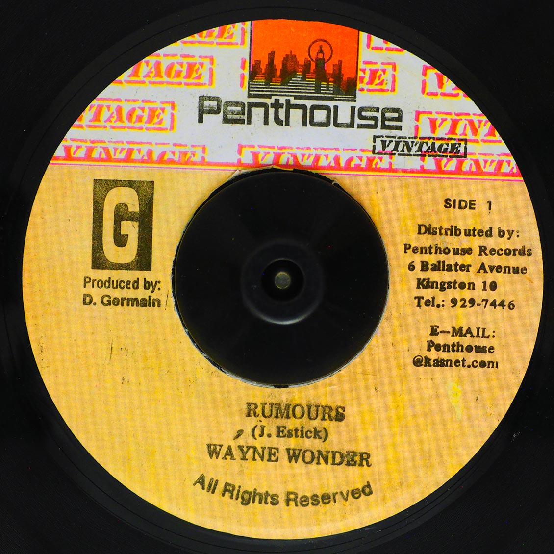 Wayne Wonder - Rumours / Version (rhythm: "Swing Easy AKA Lifestyle")