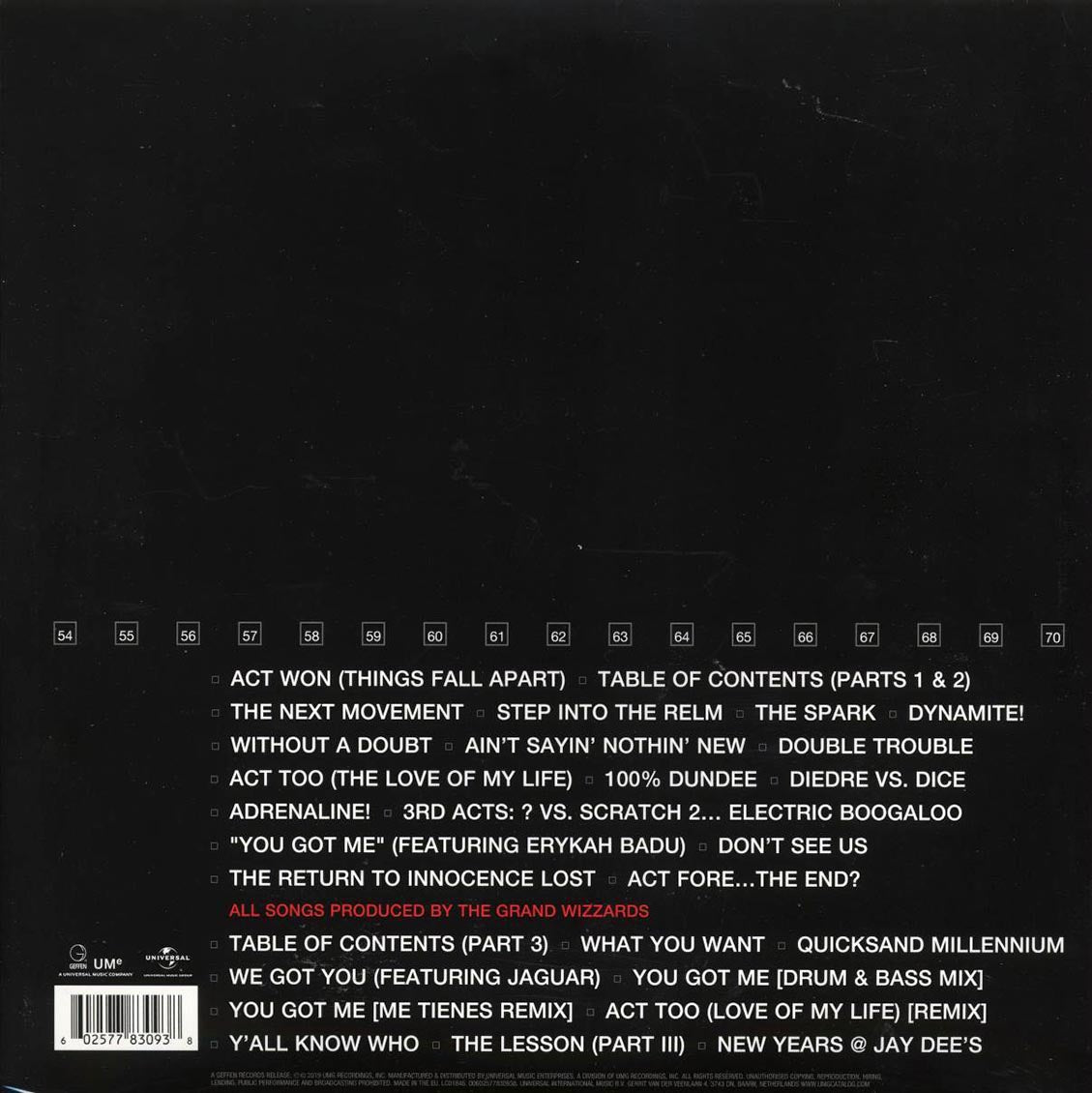 The Roots - Things Fall Apart (+bonus tracks) (ltd. ed.) (3xLP) (box set)