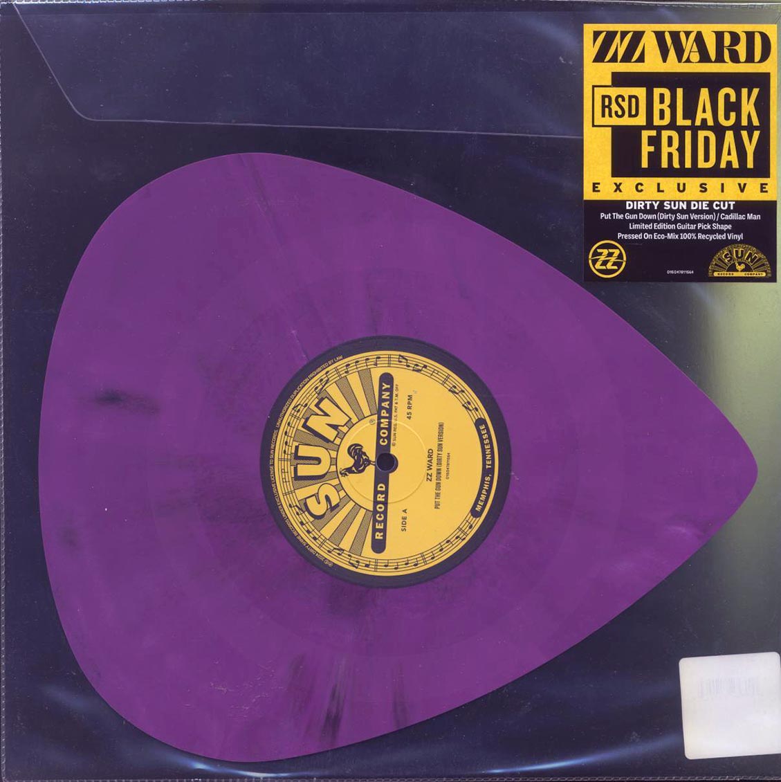 ZZ Ward - Put Down The Gun: Reimagined 2024 (RSD 2024) (ltd. ed.) (guitar pick shaped vinyl) (lavender vinyl)