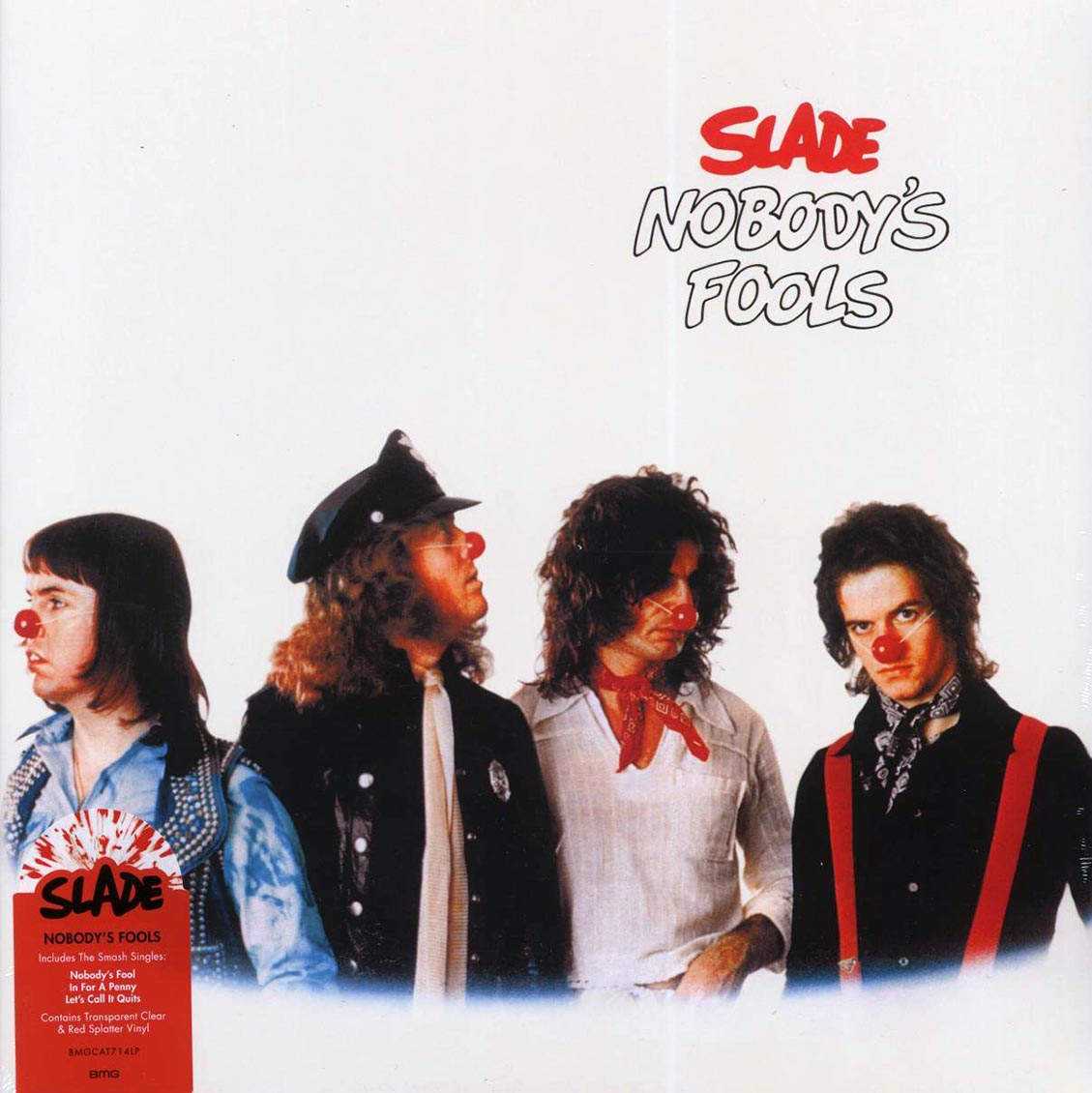 Slade - Nobody's Fools (clear/red splatter vinyl)