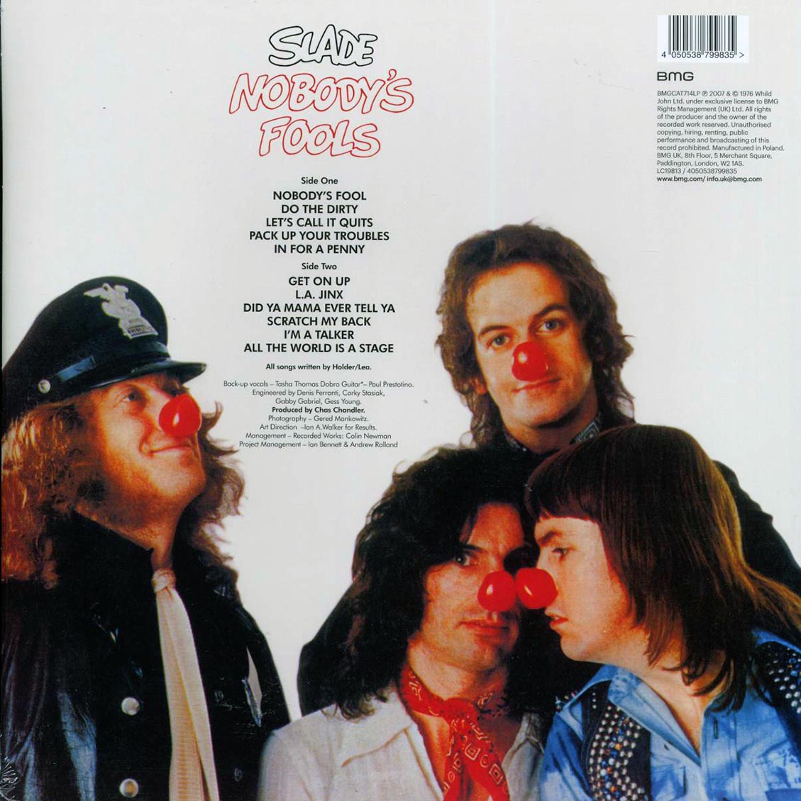 Slade - Nobody's Fools (clear/red splatter vinyl)